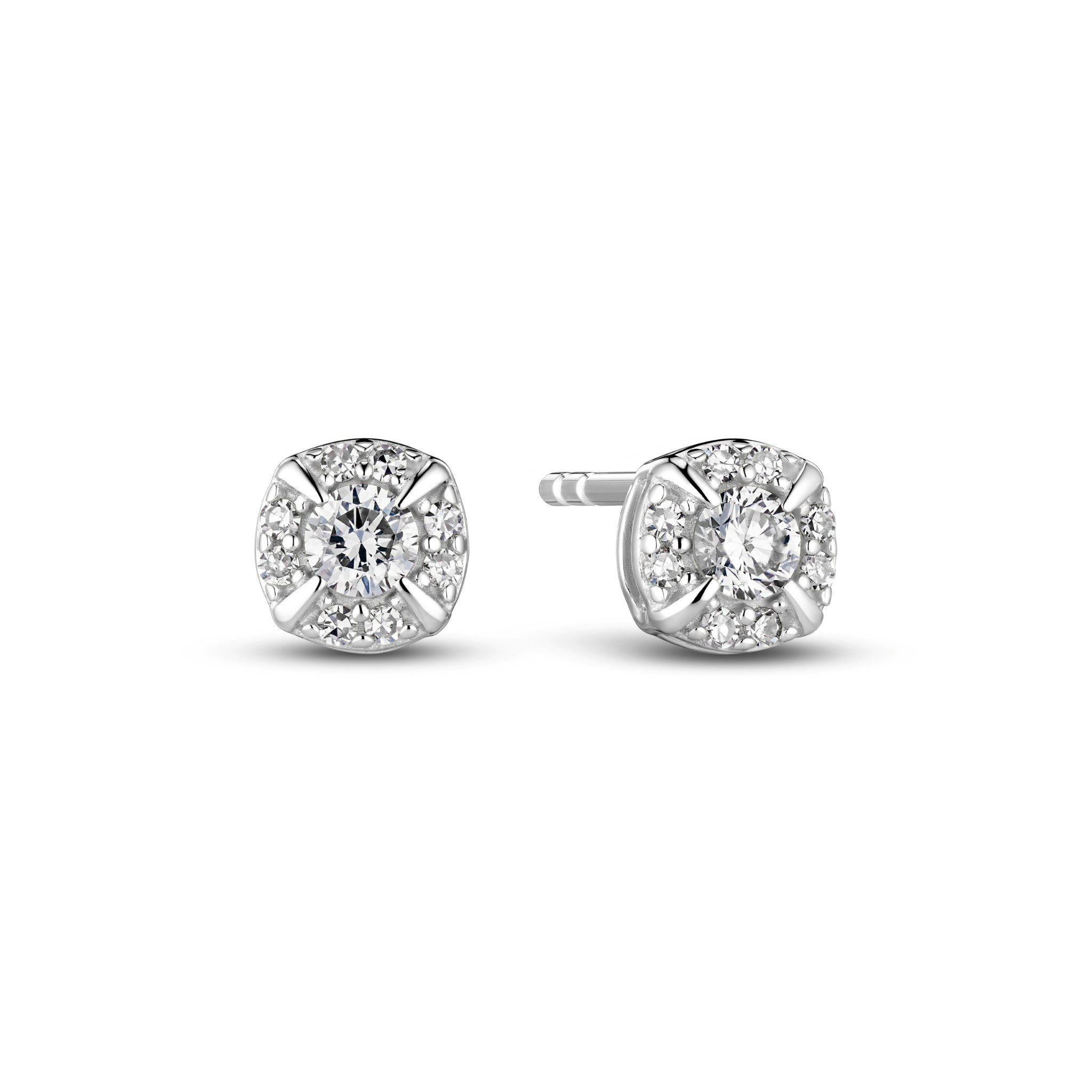 Rome Earrings 0.17 ct fra Sif Jakobs Diamond i Hvid Guld