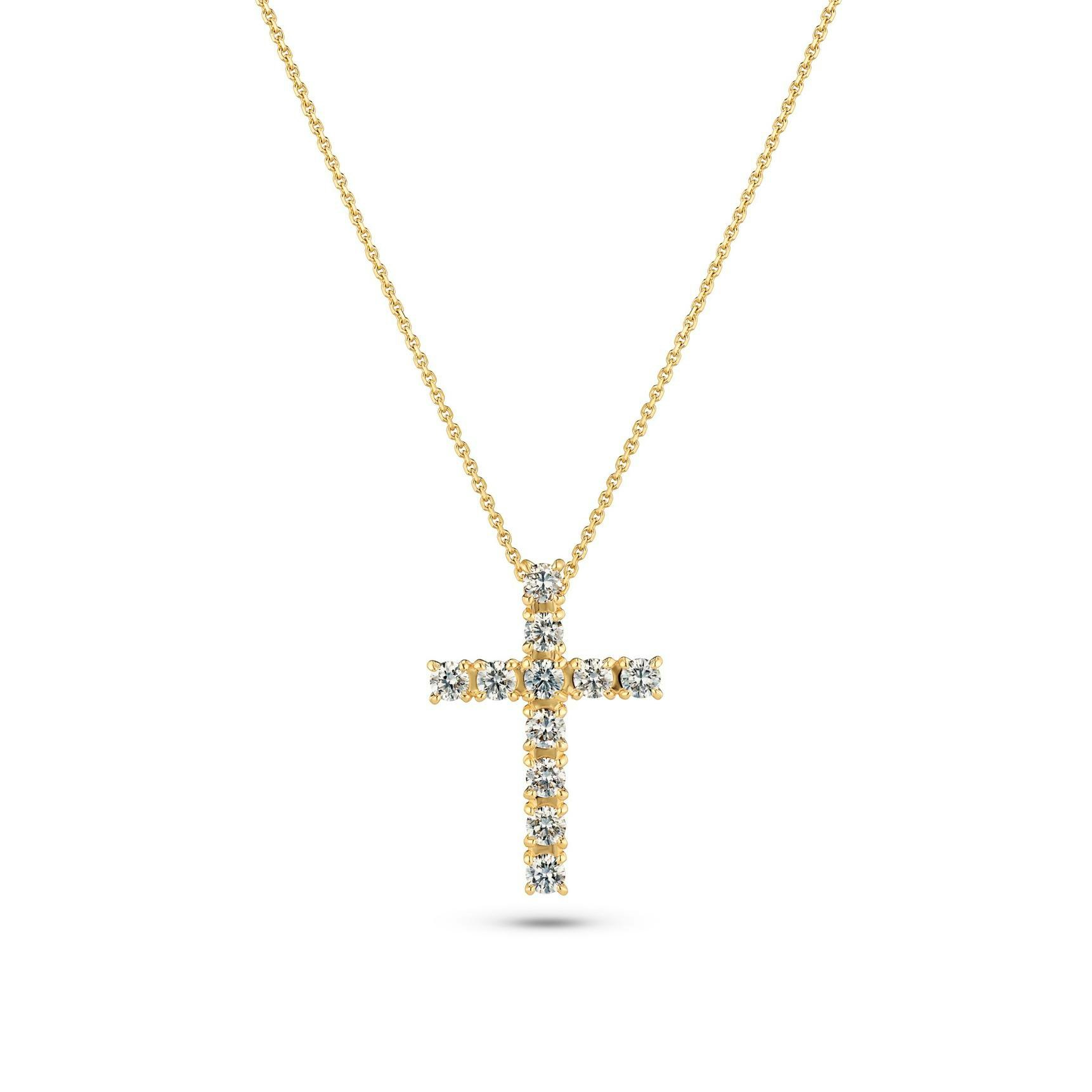 Alba Croce Necklace 0.64 ct