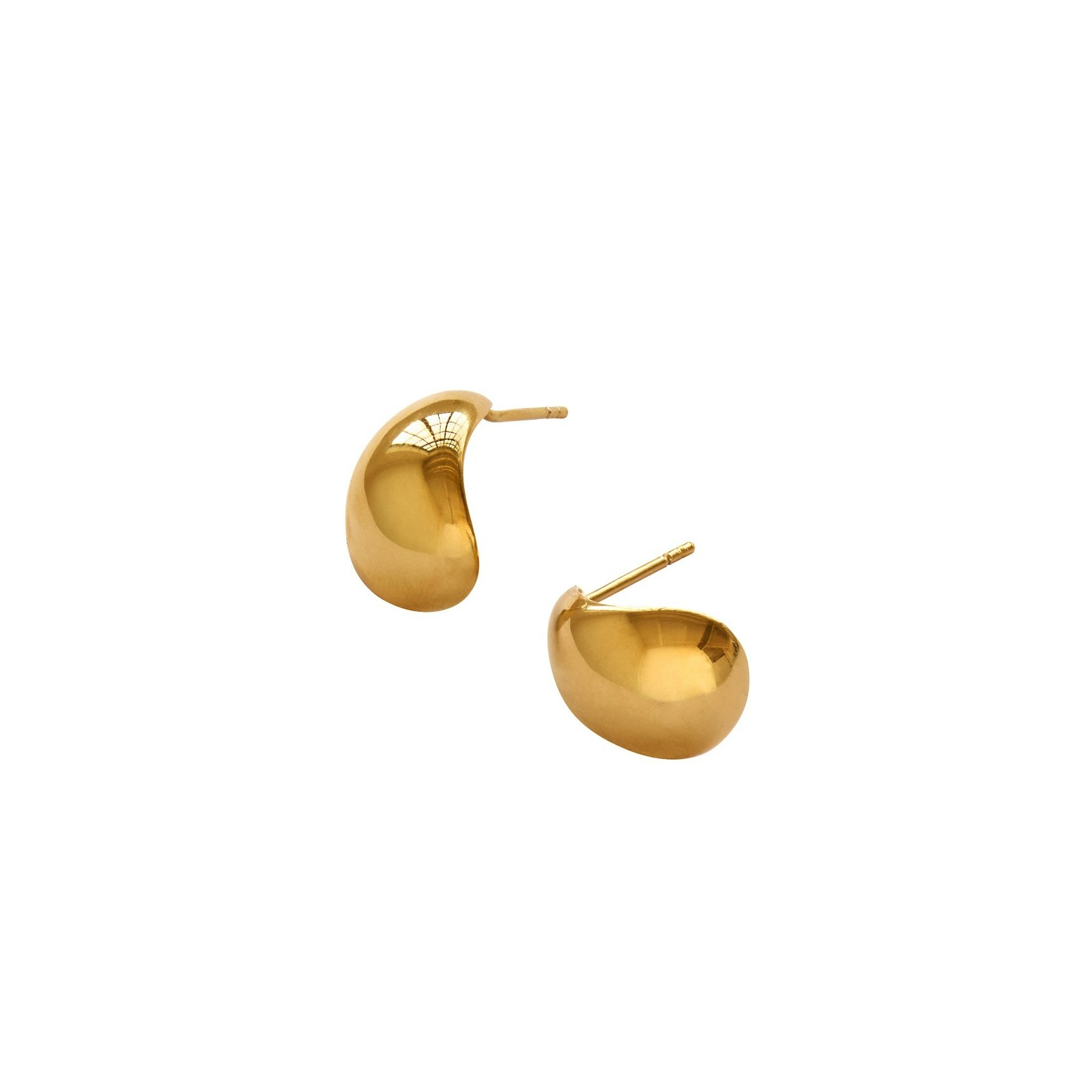 Oyster Earring von STINE A Jewelry in Vergoldet-Silber Sterling 925