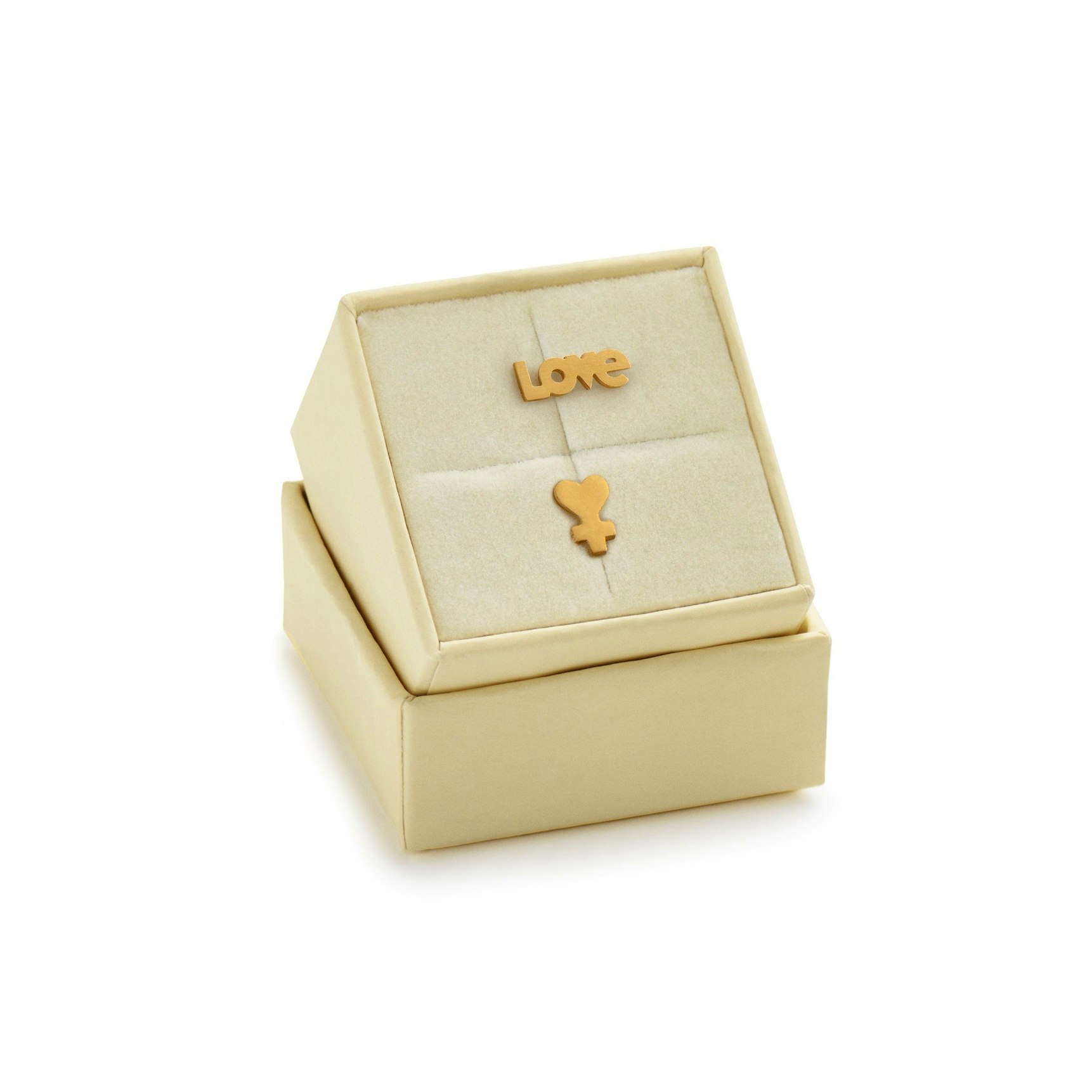 Love Box - Power Love von STINE A Jewelry in Vergoldet-Silber Sterling 925