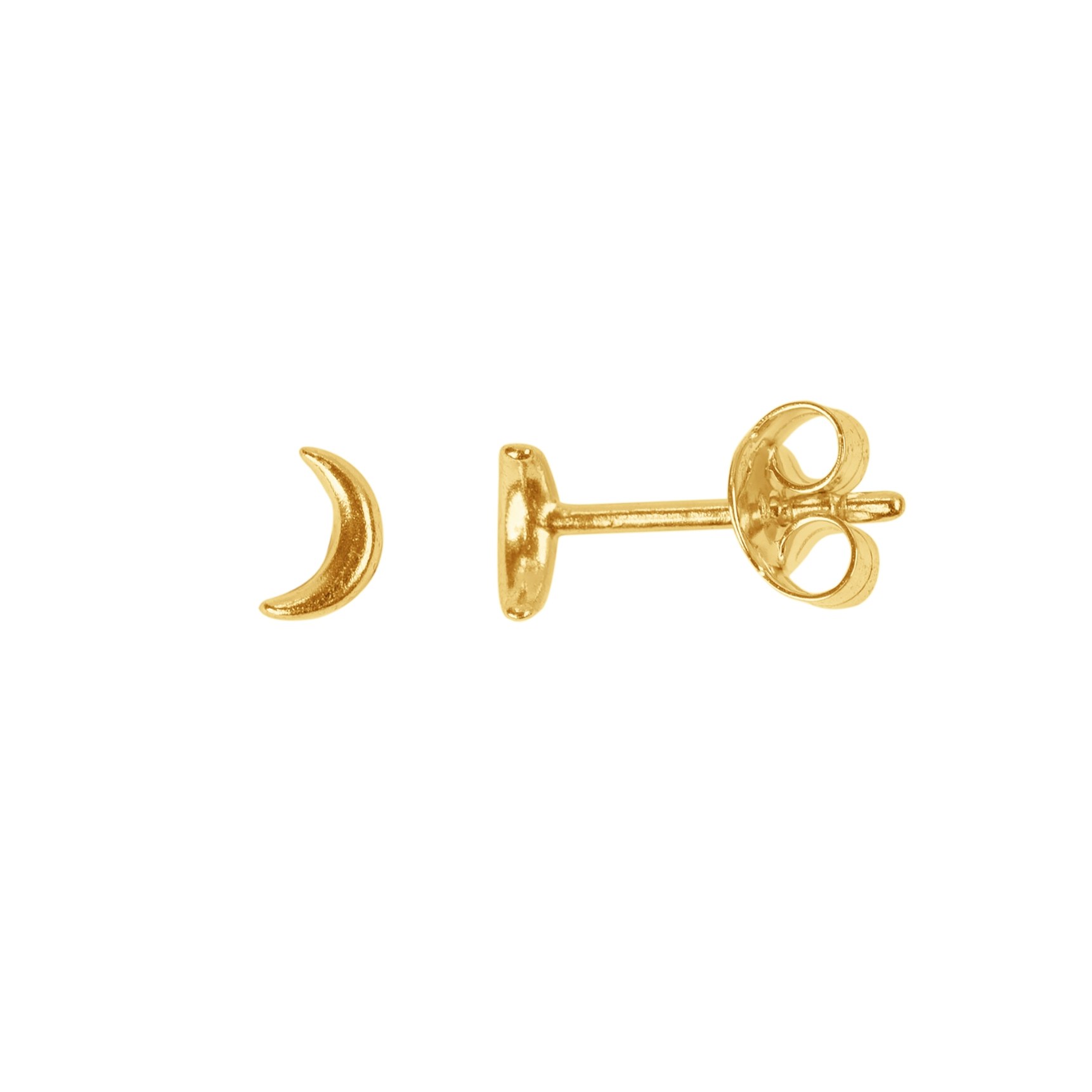 Moon Studs fra byBiehl i Forgylt-Sølv Sterling 925