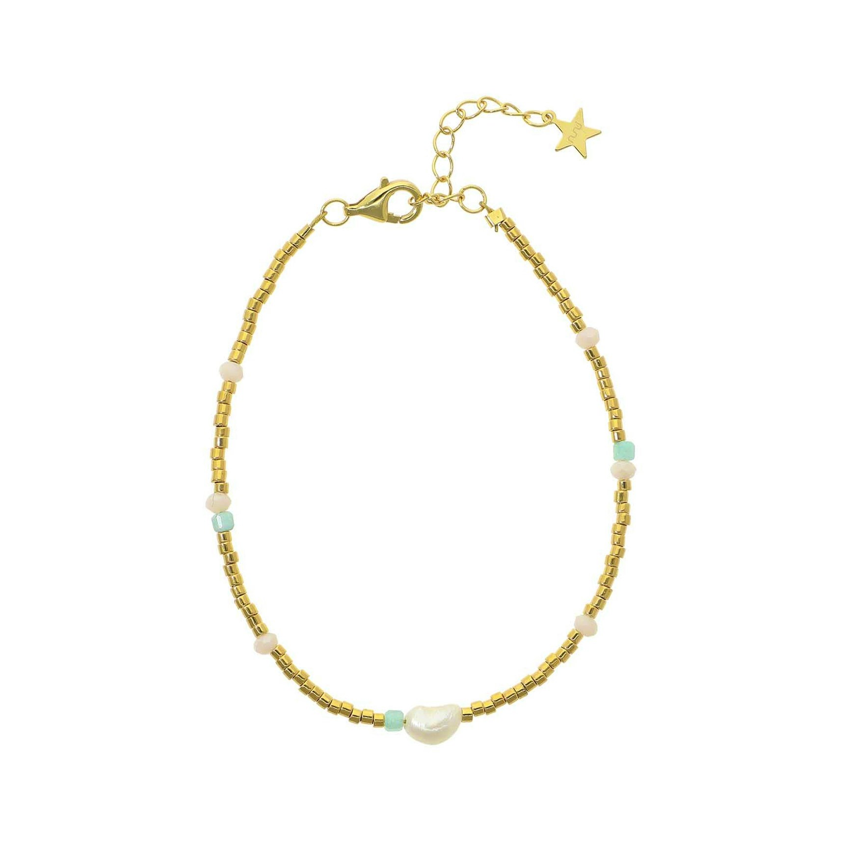 Saga Gold Bracelet från Nuni Copenhagen i Förgyllt-Silver Sterling 925