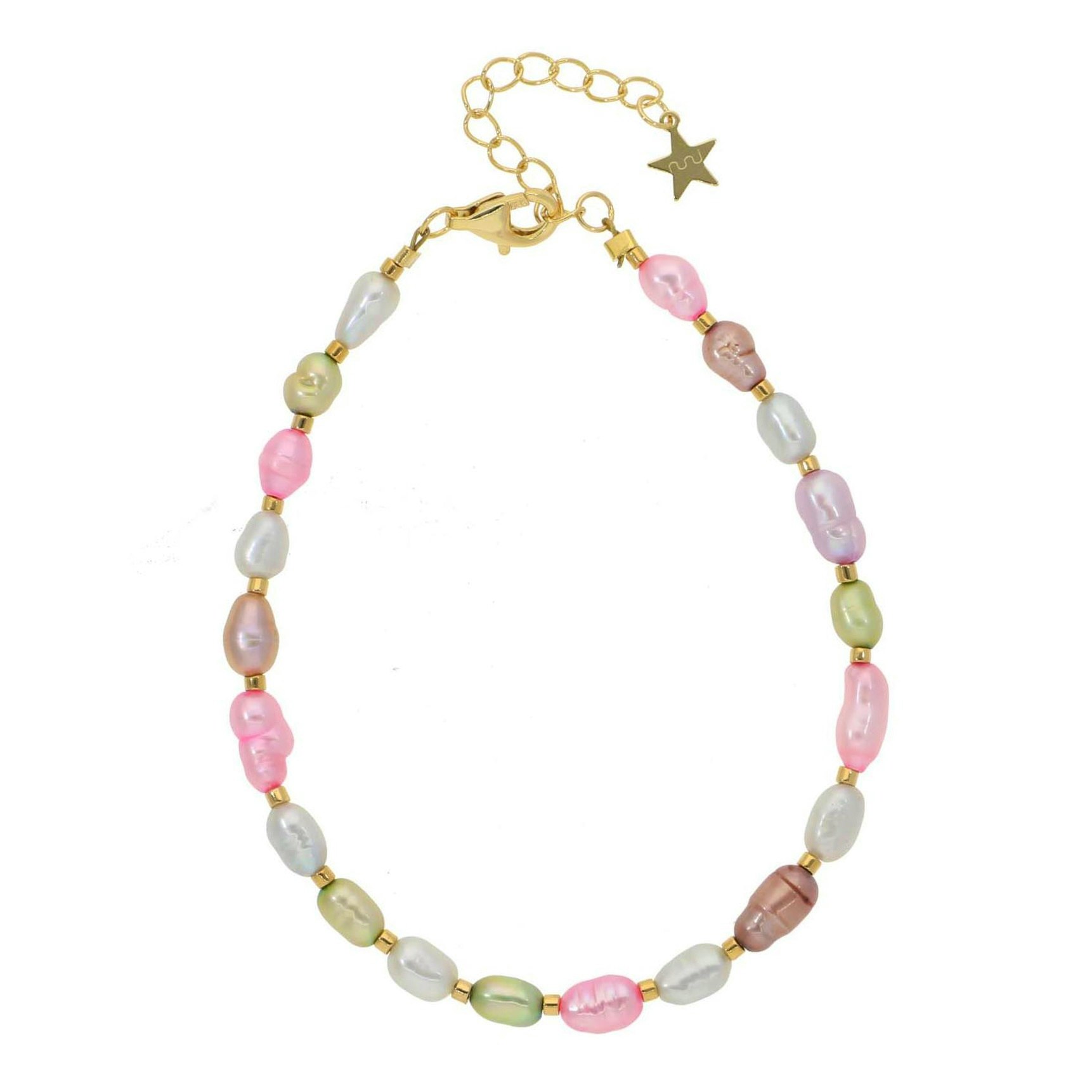 Maddison Light Multi Bracelet från Nuni Copenhagen i Förgyllt-Silver Sterling 925