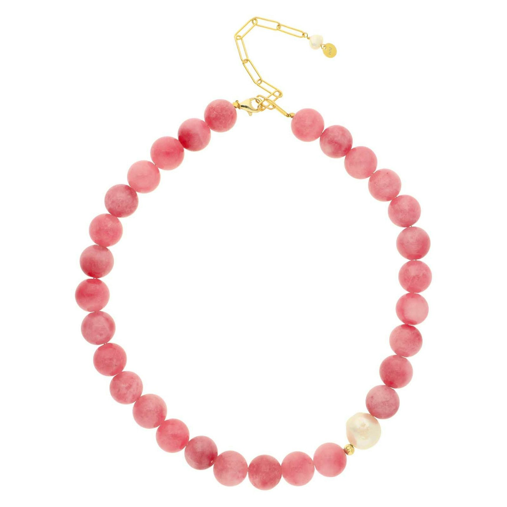 Sienna Coral Necklace fra Nuni Copenhagen i Forgylt-Sølv Sterling 925