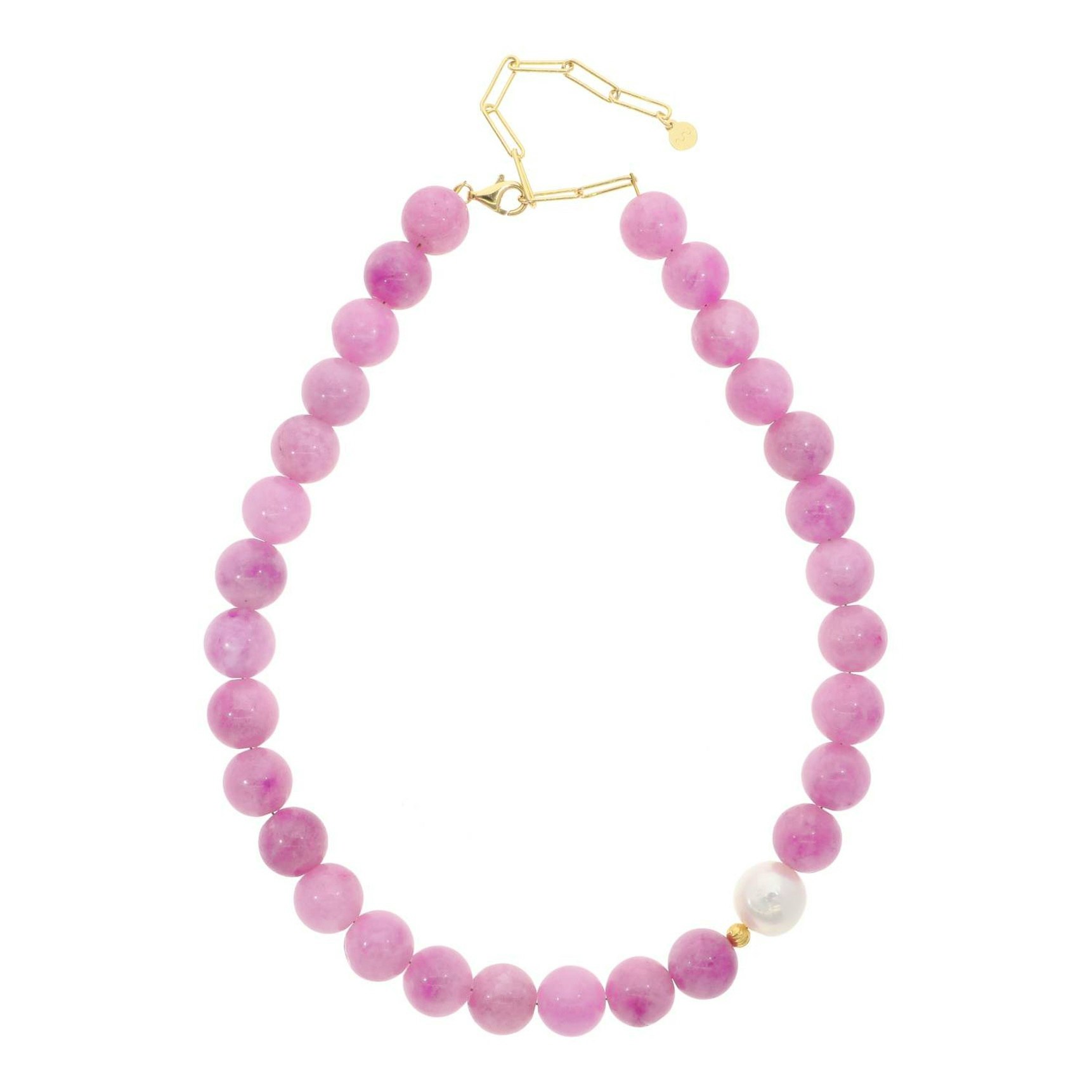 Sienna Lavender Necklace fra Nuni Copenhagen i Forgylt-Sølv Sterling 925