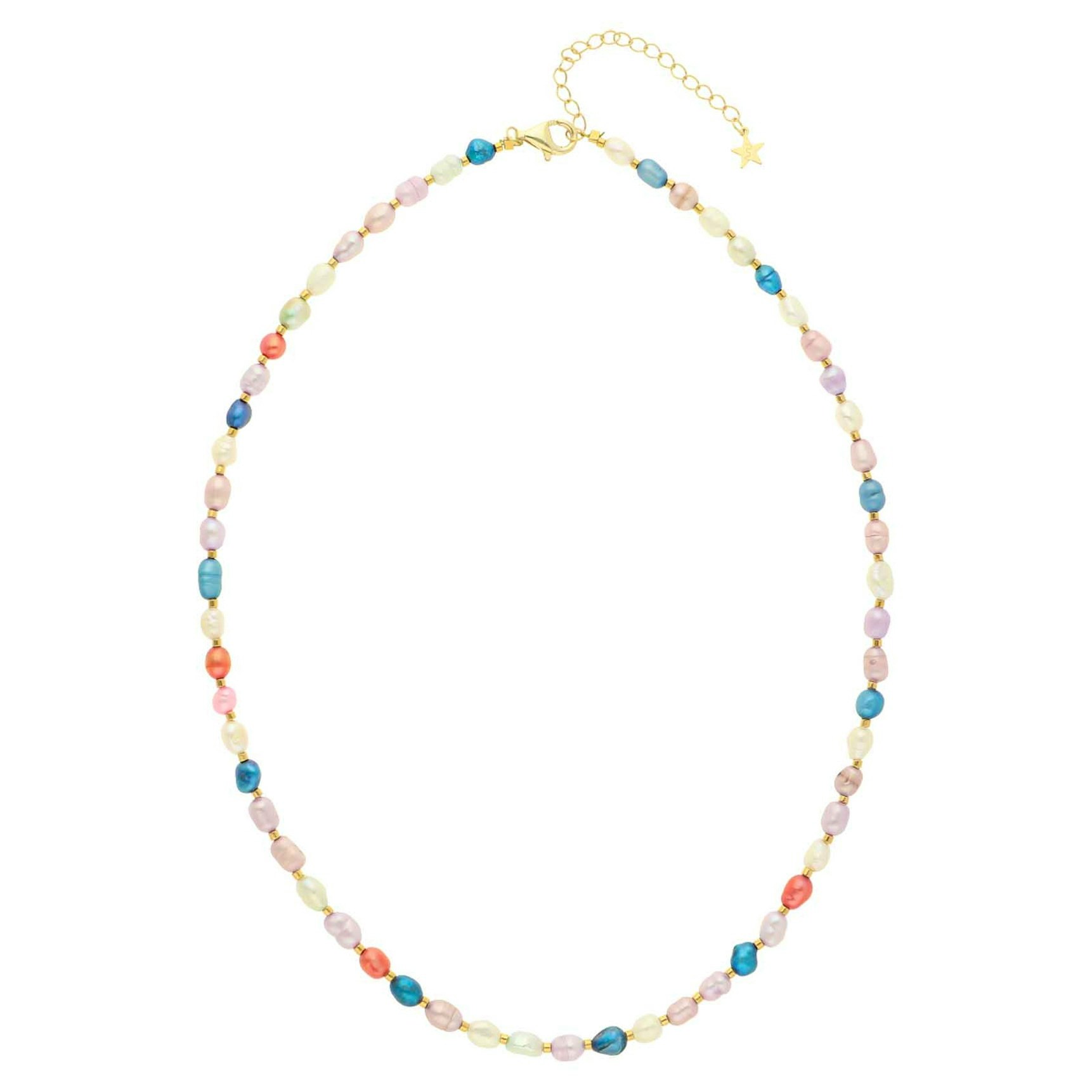 Maddison Multi Necklace von Nuni Copenhagen in Vergoldet-Silber Sterling 925
