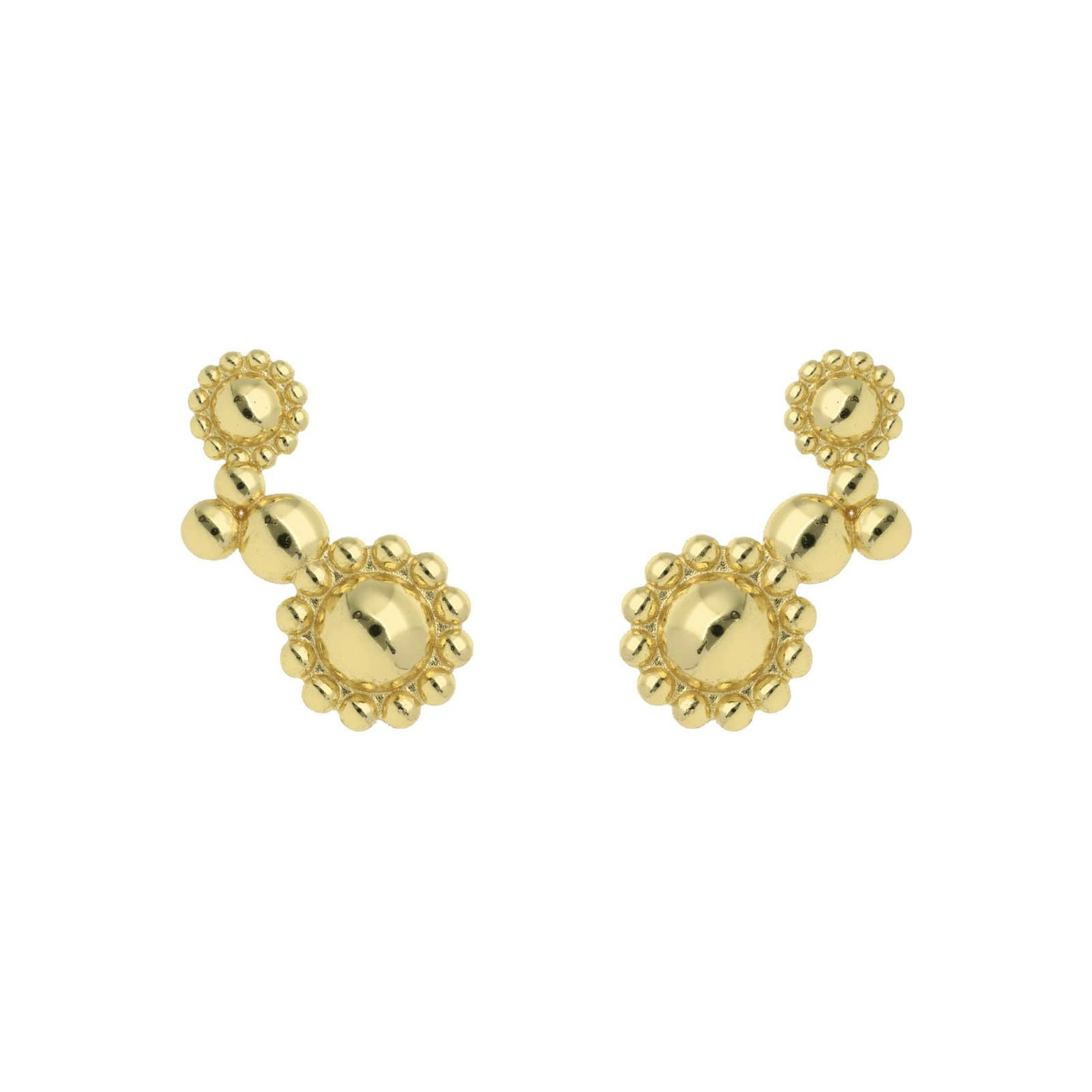 Ramona Ear Crawler fra Nuni Copenhagen i Forgyldt-Sølv Sterling 925