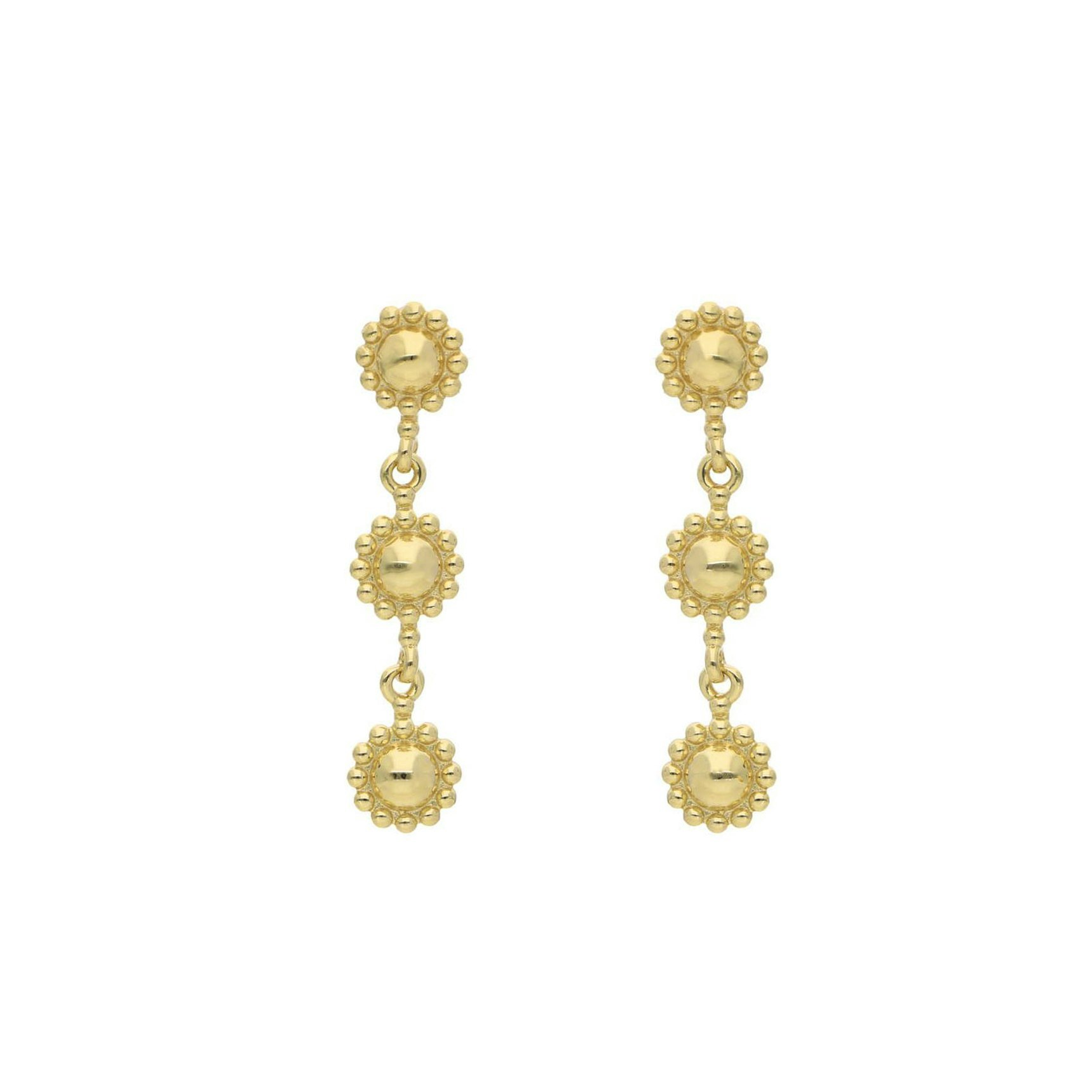 Ramona Earrings fra Nuni Copenhagen i Forgylt-Sølv Sterling 925