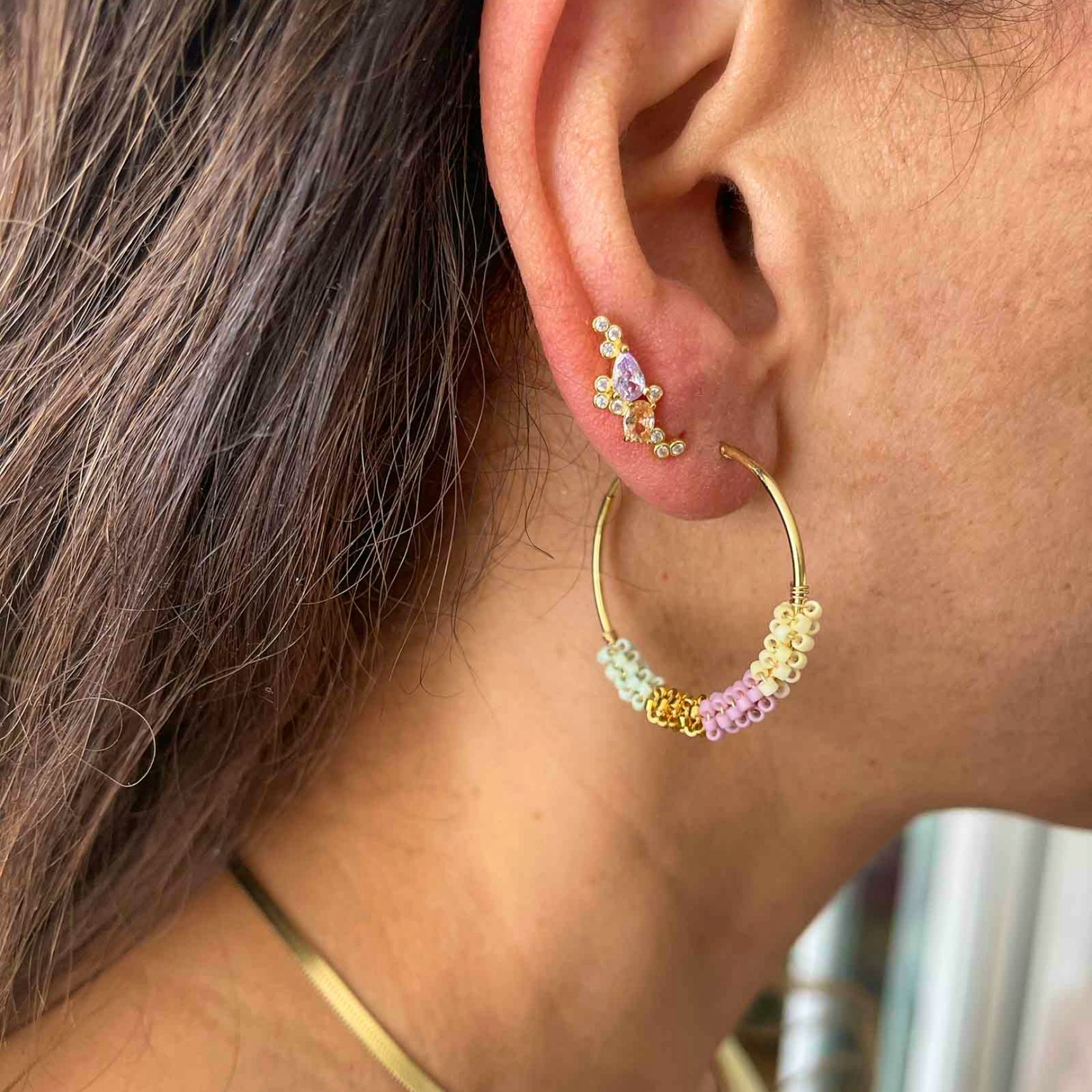 Cindy Pastel Dream Hoops
