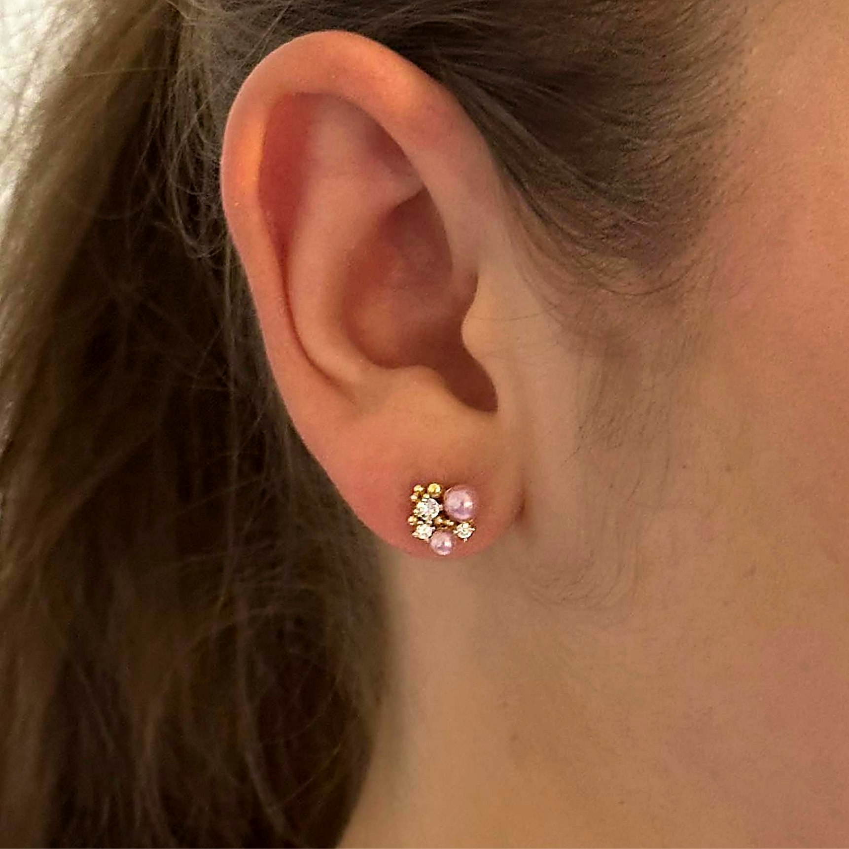 Aisha Pearl Earrings