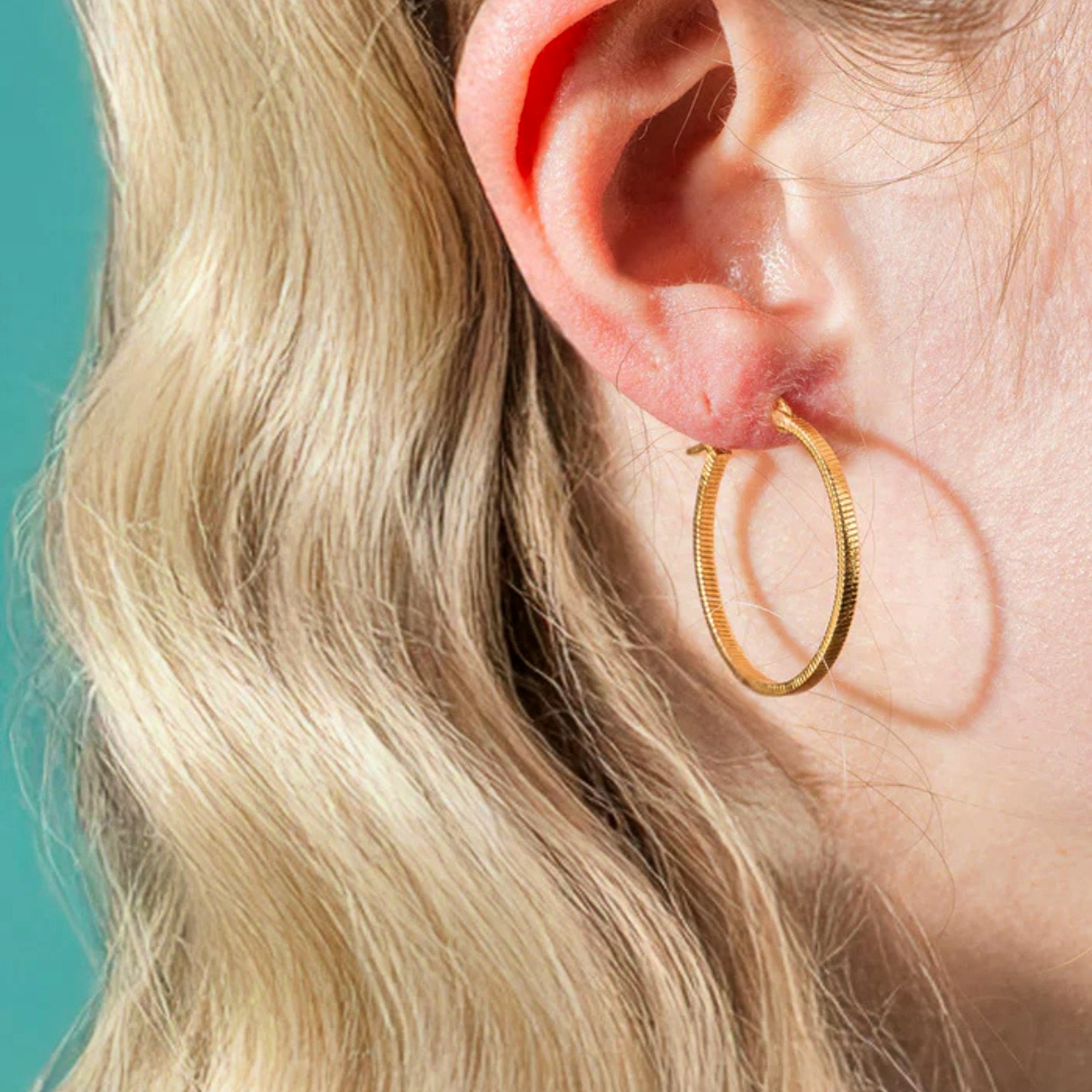 Fortune Teller Creol Earrings Large