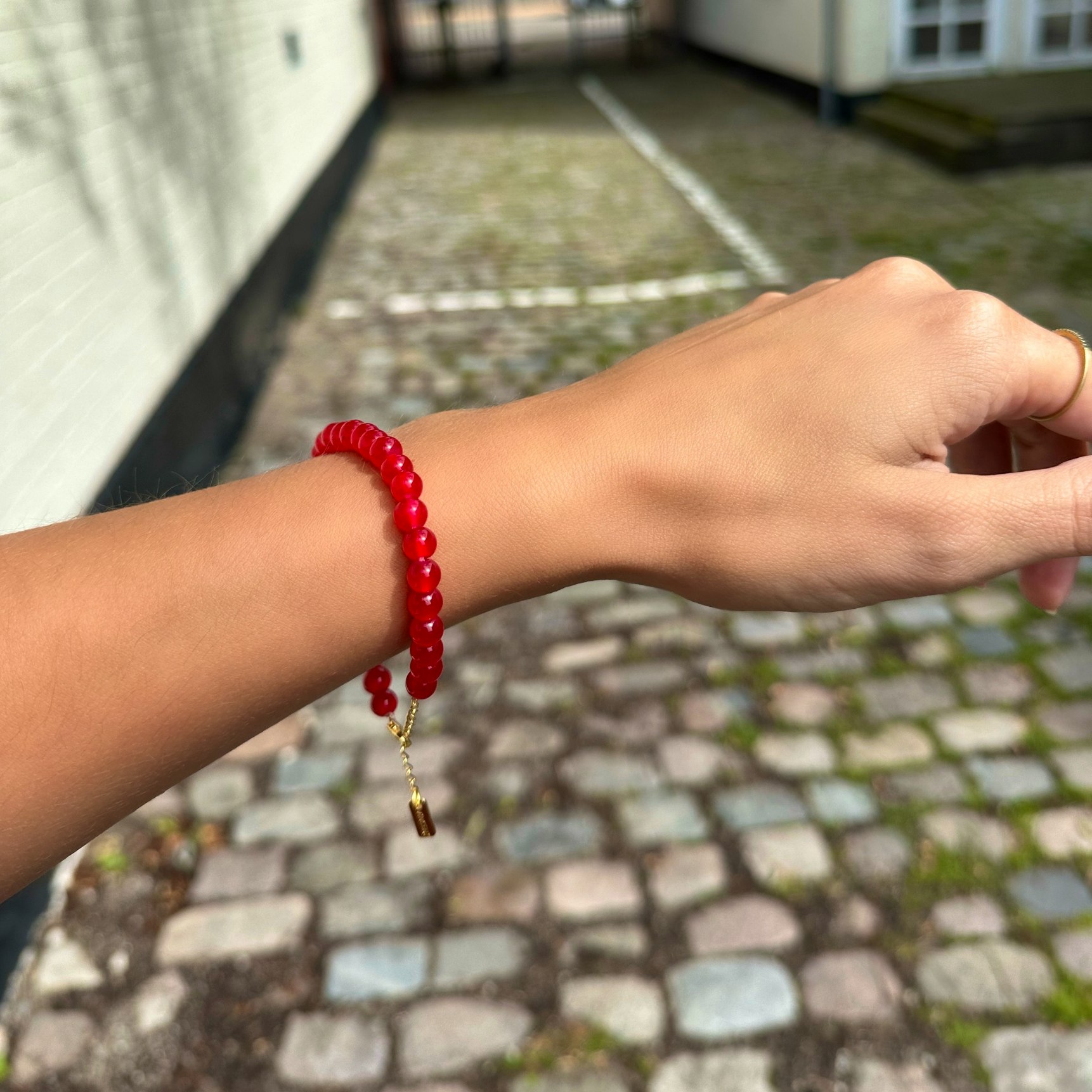 Candy Coral Berry Bracelet