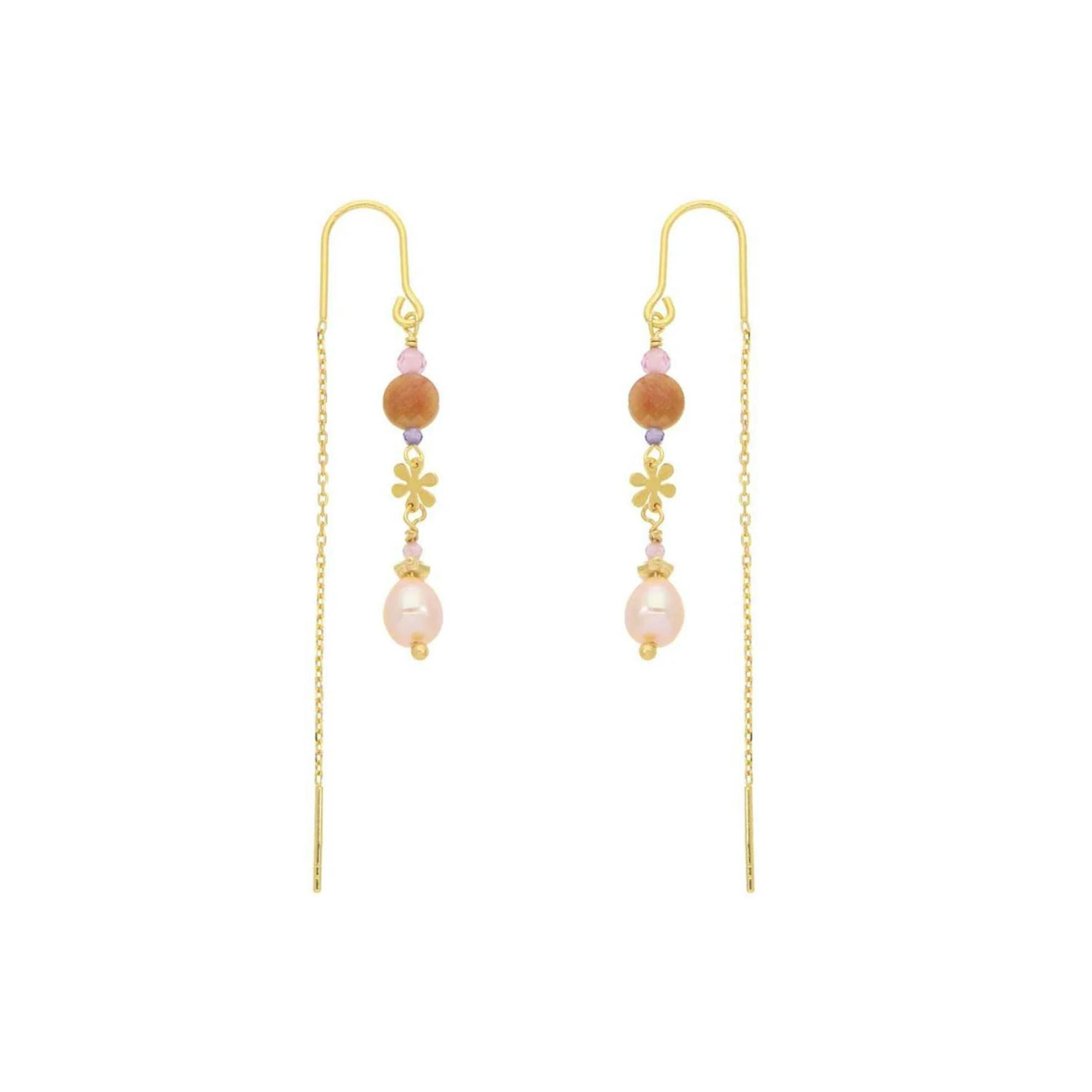 Ellie Earchains Toffee Love fra Nuni Copenhagen i Forgylt-Sølv Sterling 925