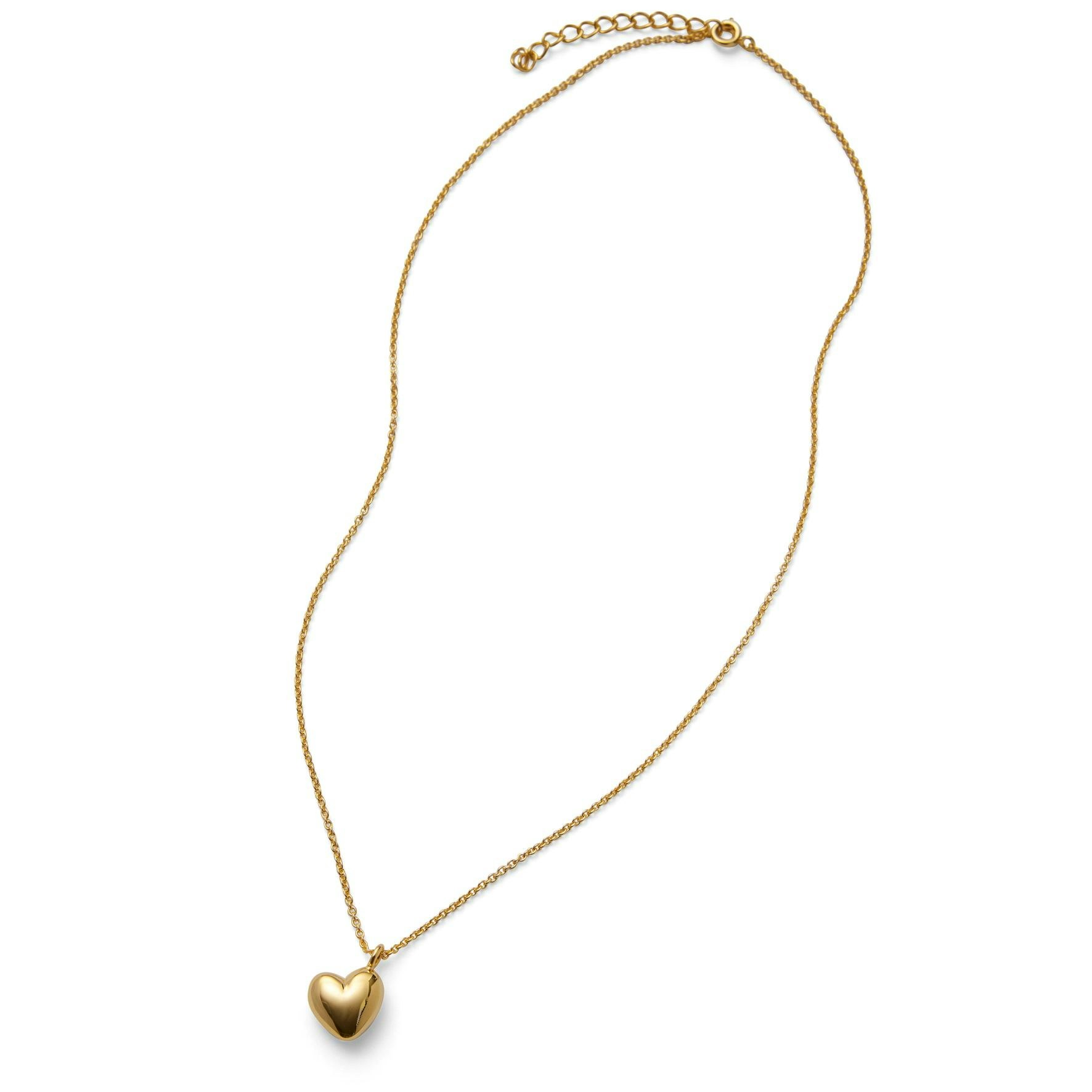 Sweetheart Necklace van Pernille Corydon in Verguld messing