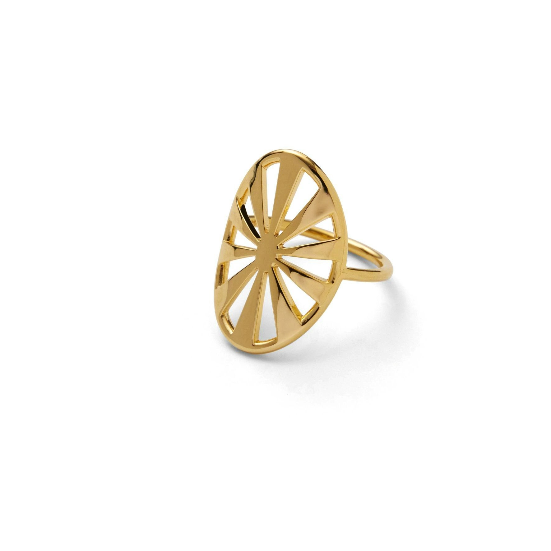 Misty Light Ring van Pernille Corydon in Verguld-Zilver Sterling 925
