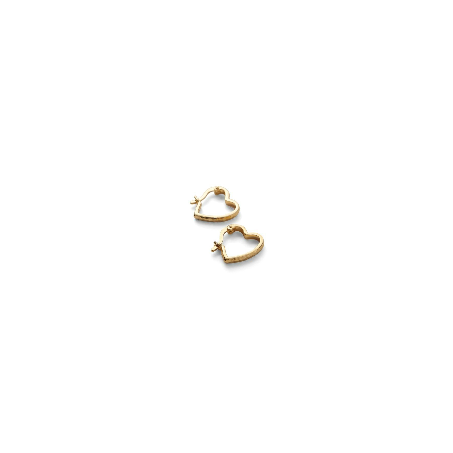 Small Affection Hoops van Pernille Corydon in Verguld-Zilver Sterling 925