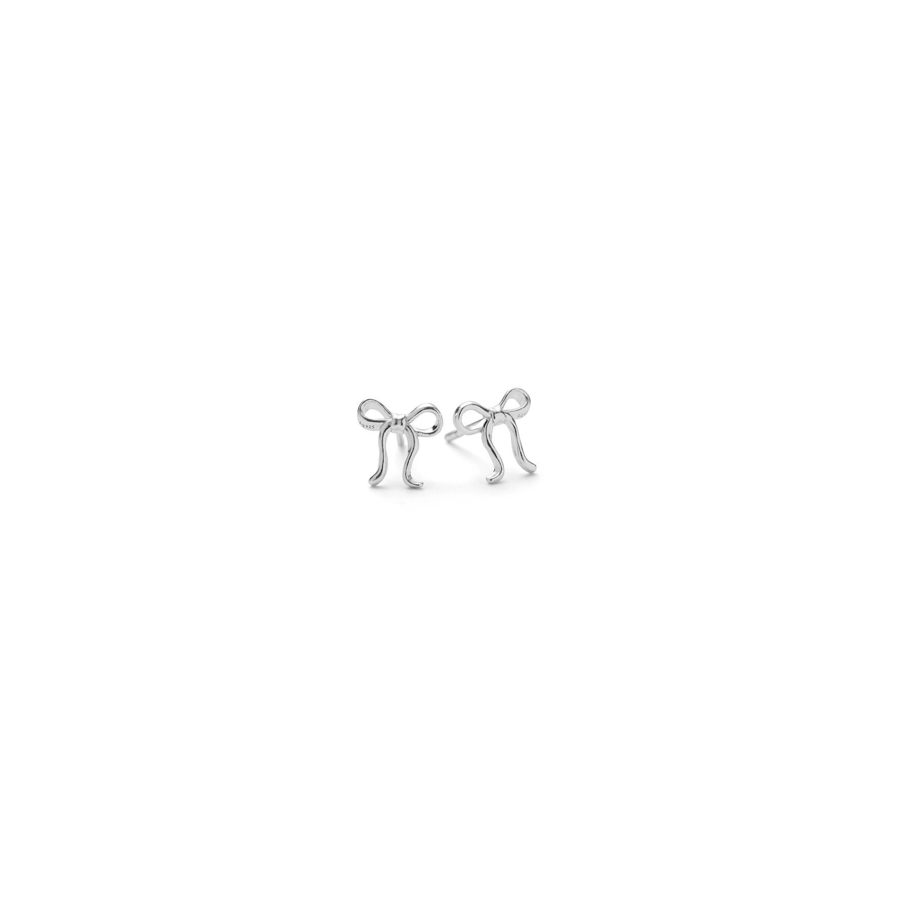 Bow Earsticks van Pernille Corydon in Zilver Sterling 925
