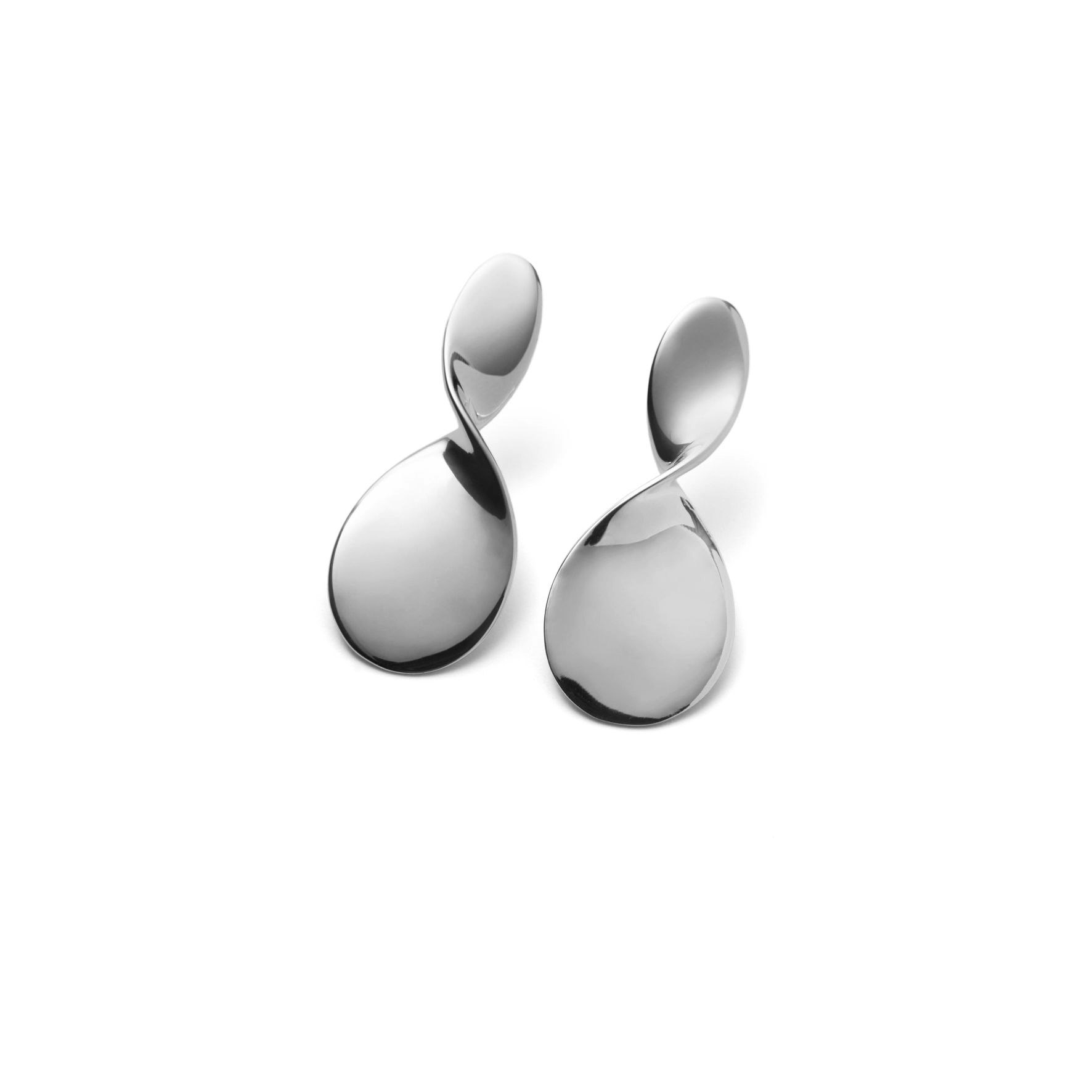 La Pausa Earrings fra Pernille Corydon i Sølvbelagt Messing