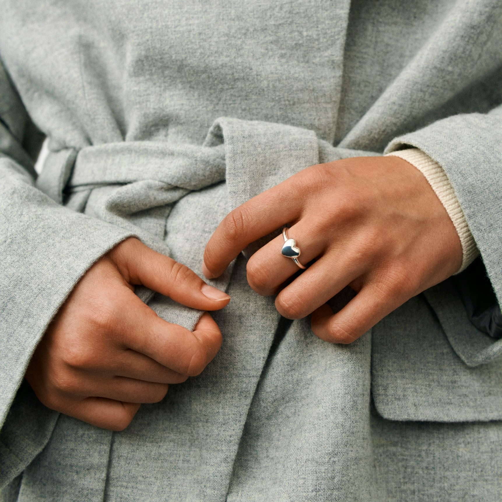 Sweetheart Ring van Pernille Corydon in Verguld messing