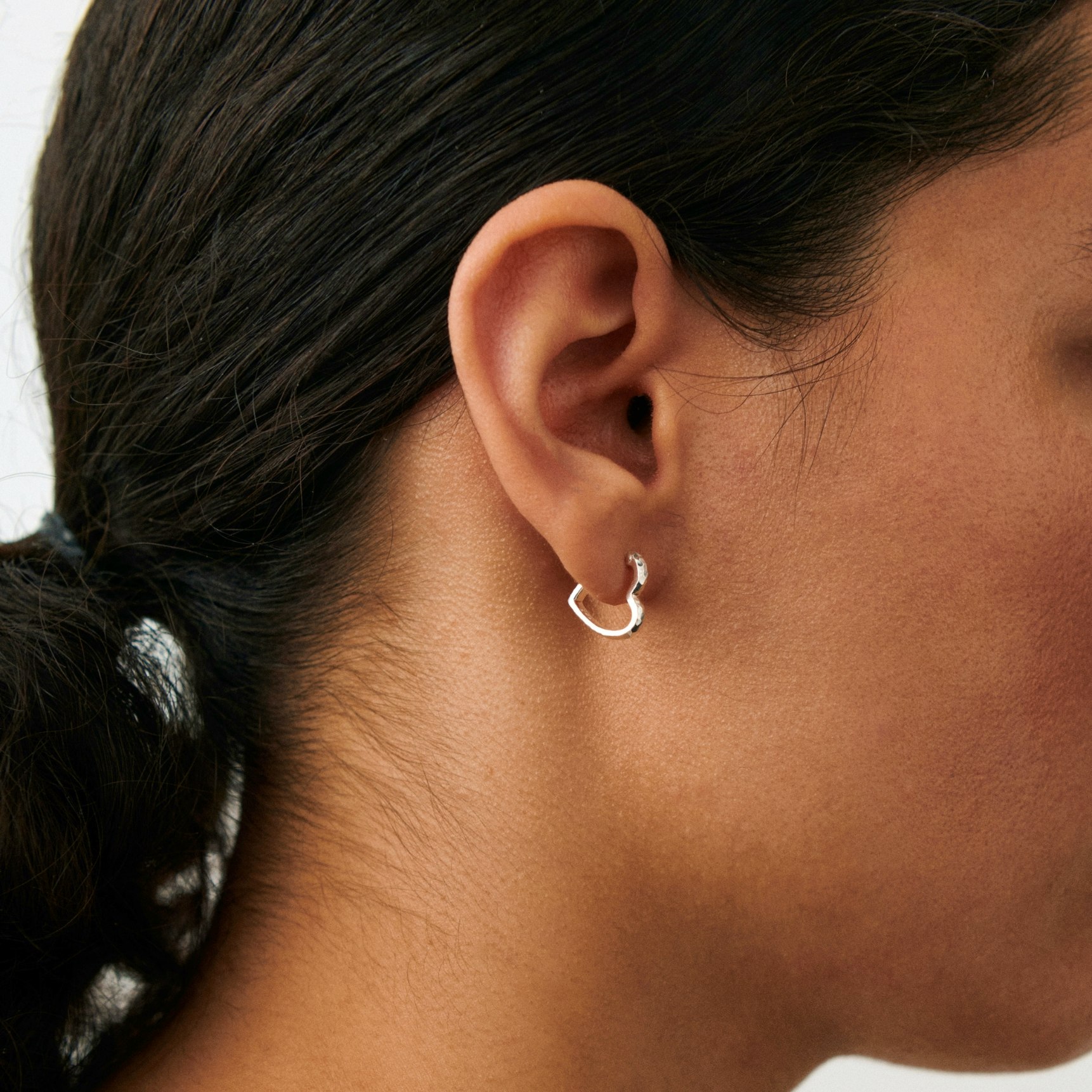 Small Affection Hoops van Pernille Corydon in Verguld-Zilver Sterling 925