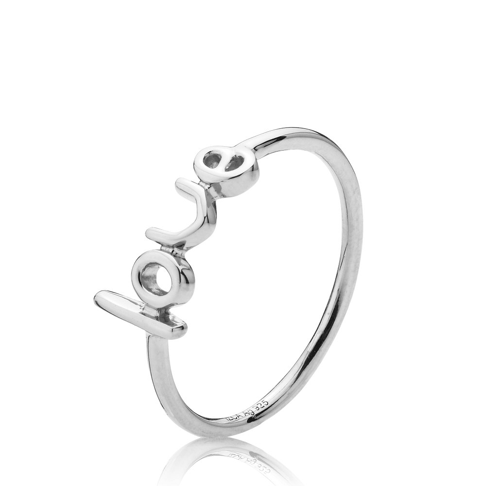 Fam LOVE Ring van Sistie in Zilver Sterling 925