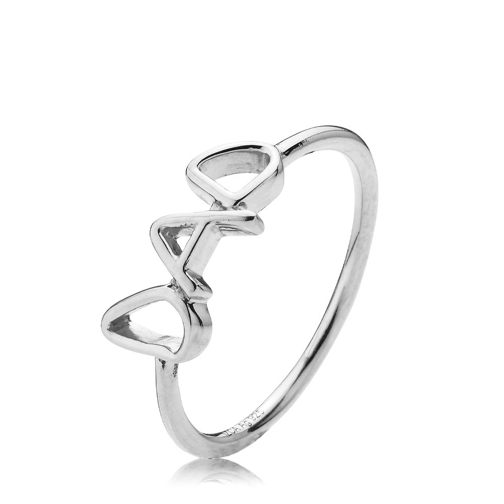 Fam DAD Ring fra Sistie i Sølv Sterling 925