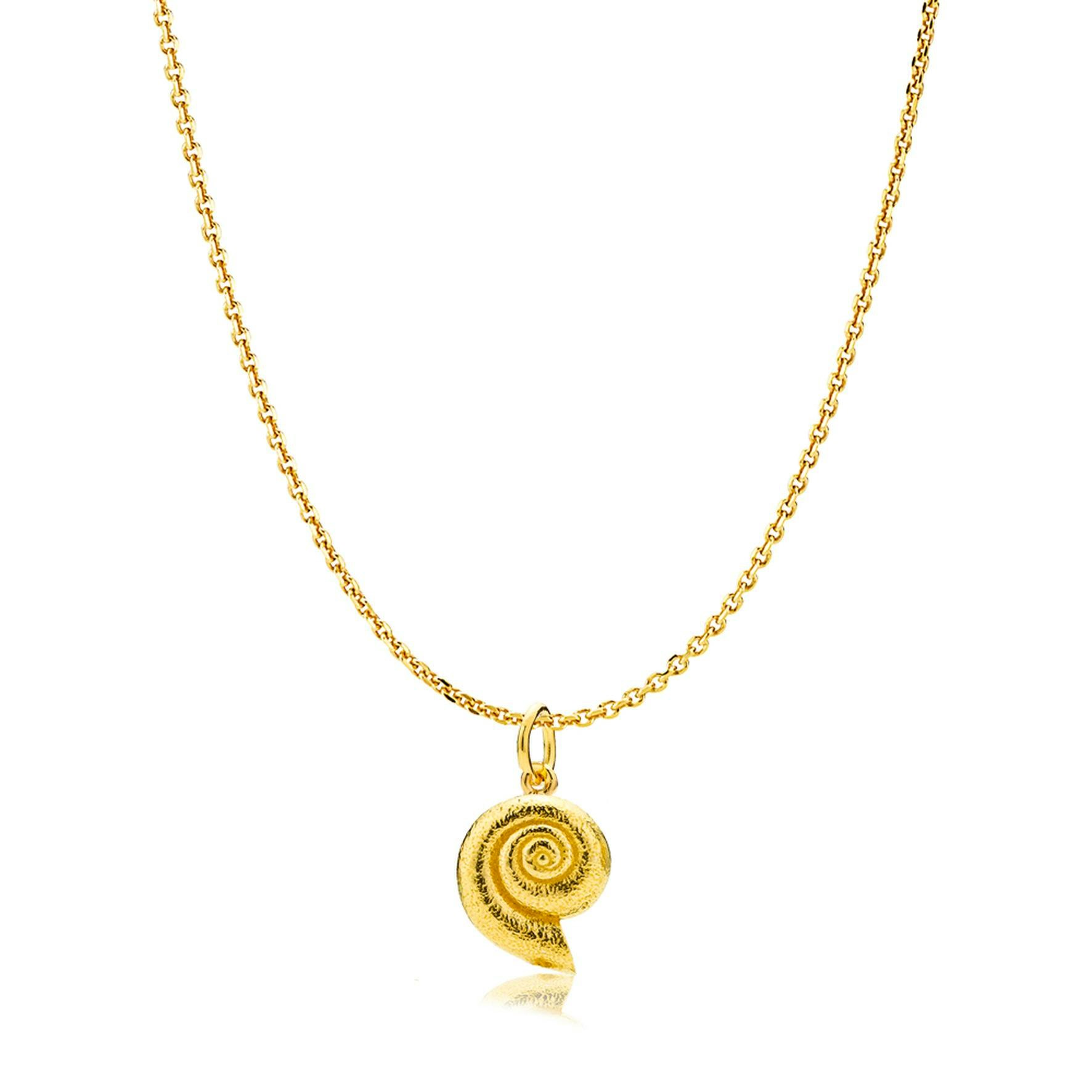 Navia Necklace van Sistie in Verguld-Zilver Sterling 925