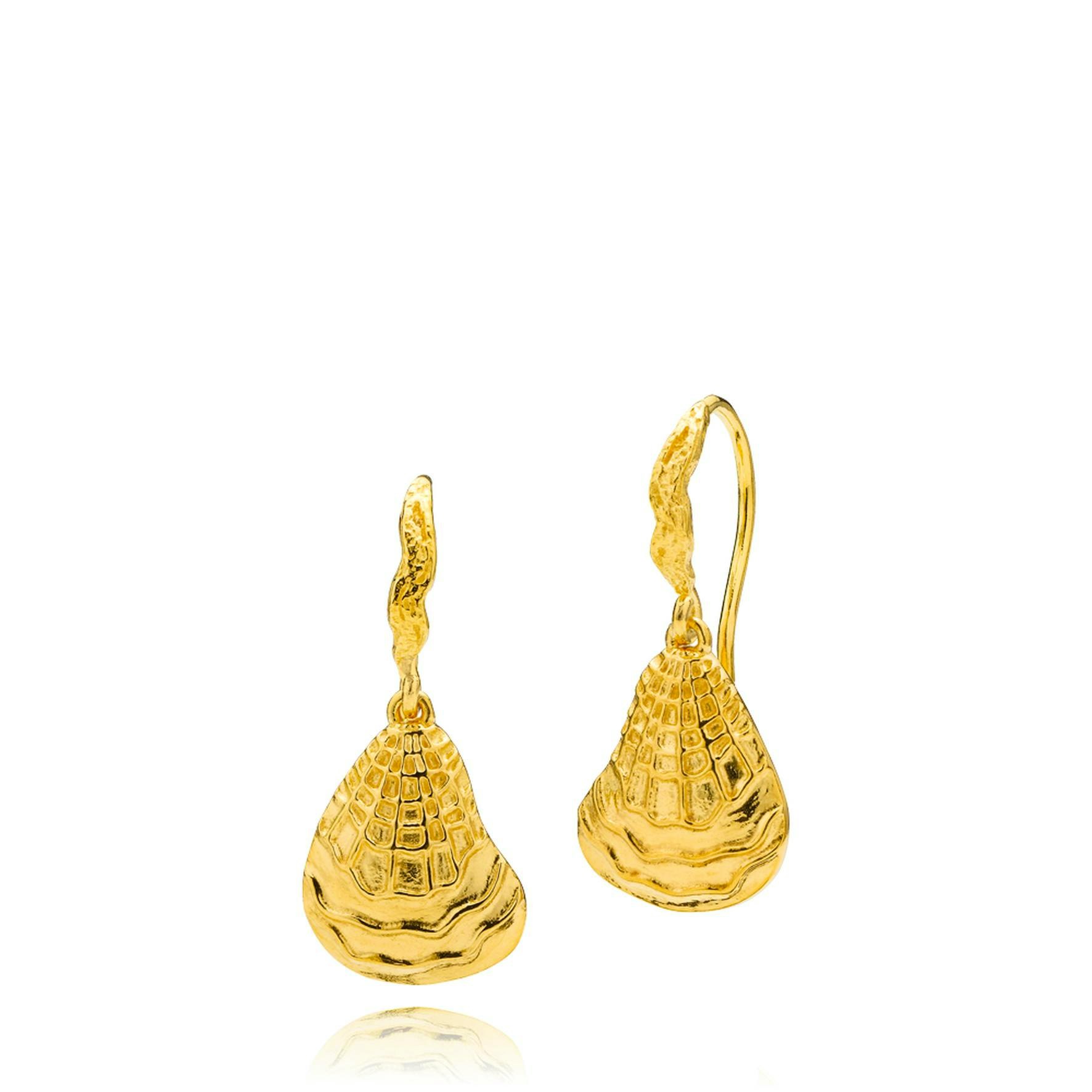 Shelly Earrings van Sistie in Verguld-Zilver Sterling 925