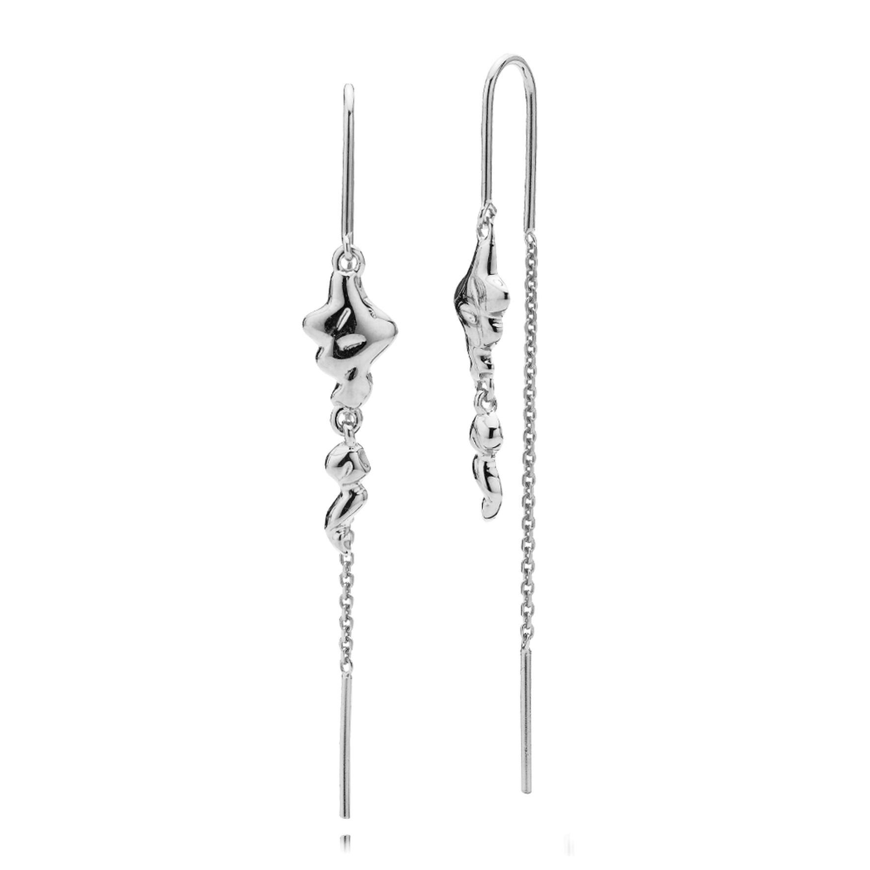 Oceana Earchain van Sistie in Zilver Sterling 925