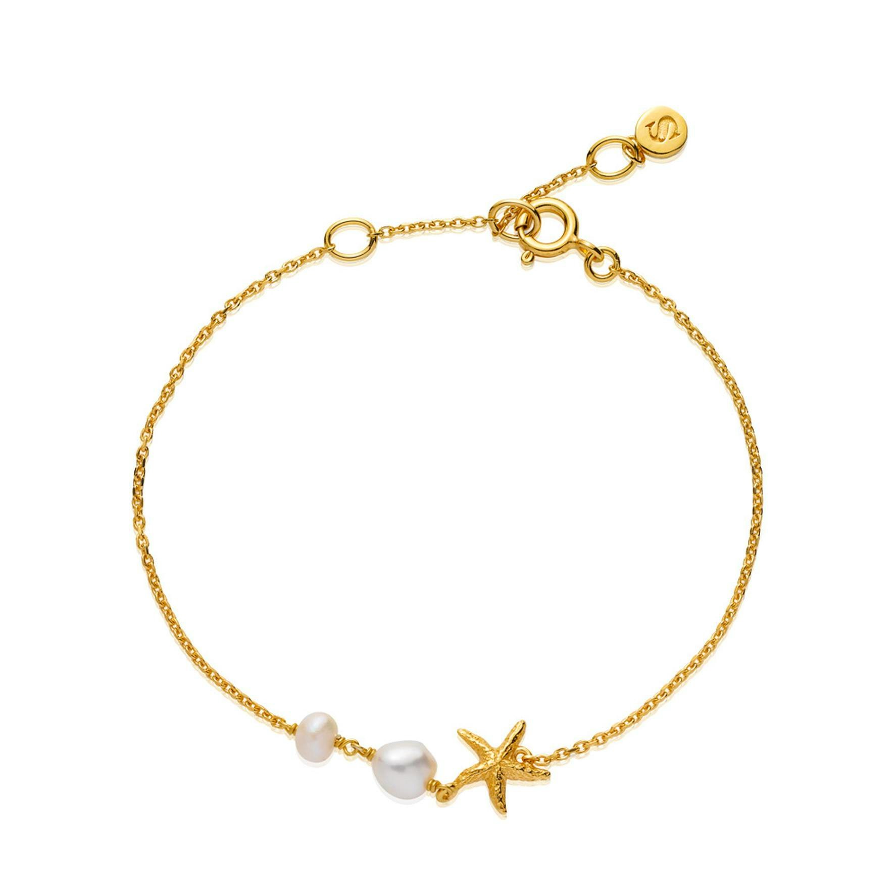 Selina Bracelet van Sistie in Verguld-Zilver Sterling 925