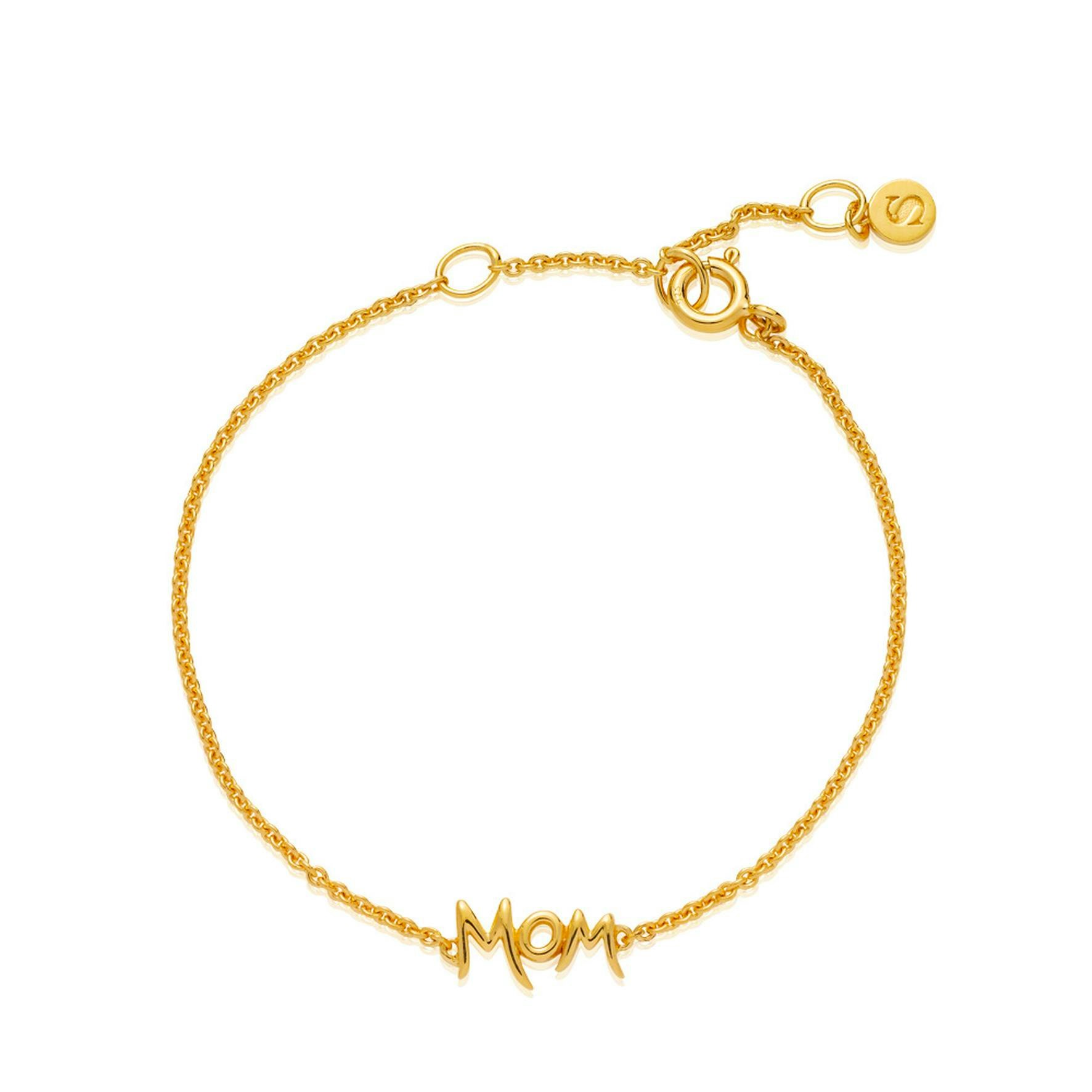 Fam MOM Bracelet van Sistie in Verguld-Zilver Sterling 925