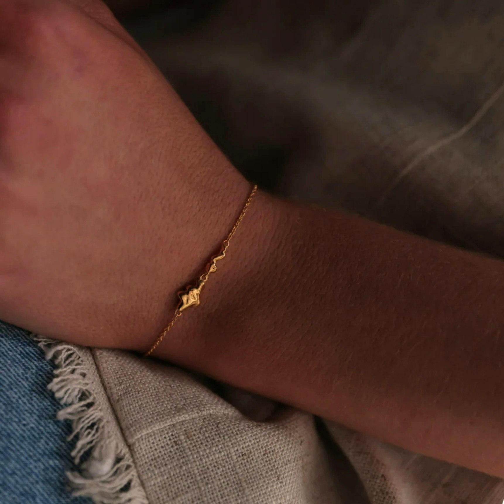 Oceana Bracelet fra Sistie i Forgylt-Sølv Sterling 925
