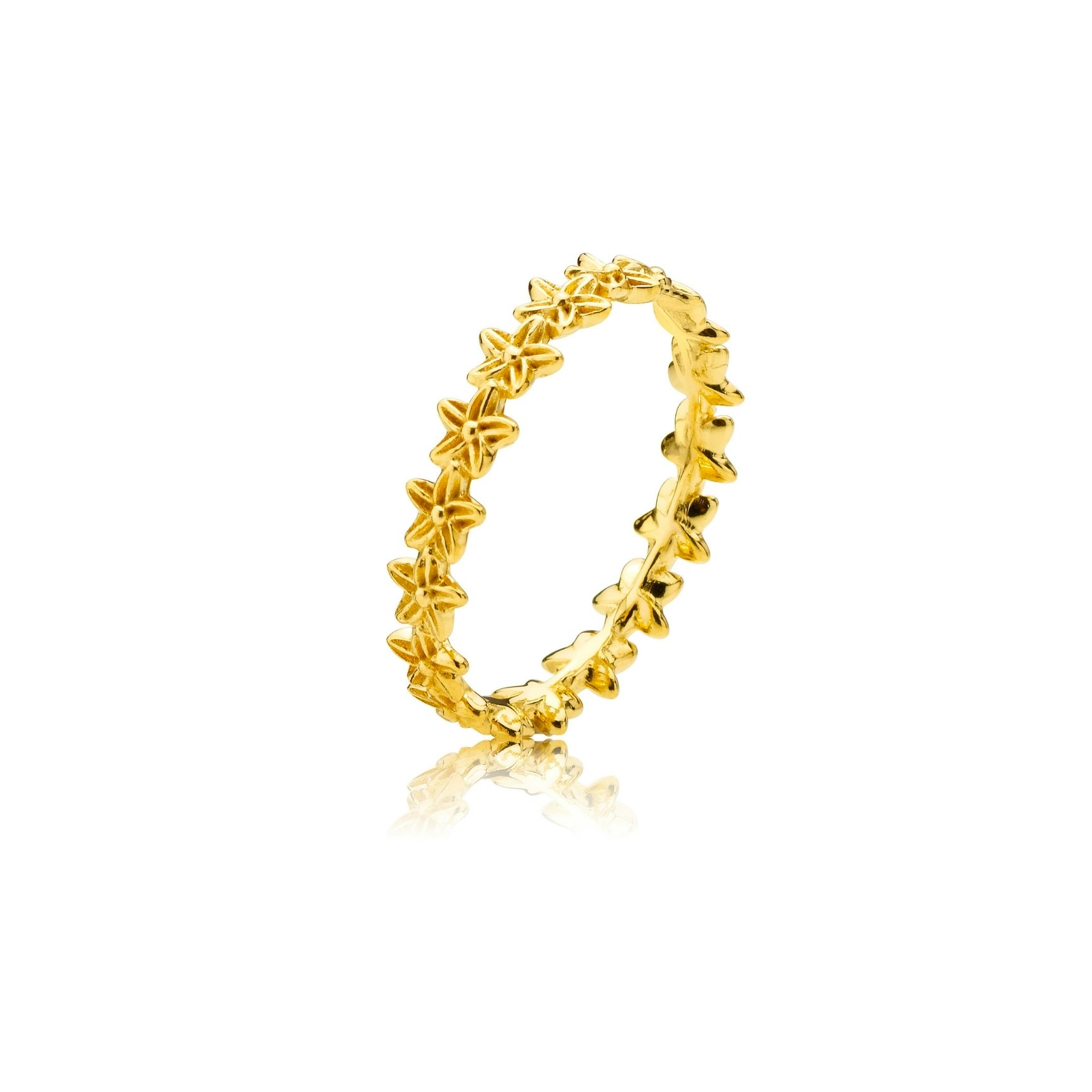 Rosalina Ring Small van Izabel Camille in Verguld-Zilver Sterling 925