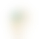 Athena Aqua Green Ring Large van Izabel Camille in Verguld-Zilver Sterling 925