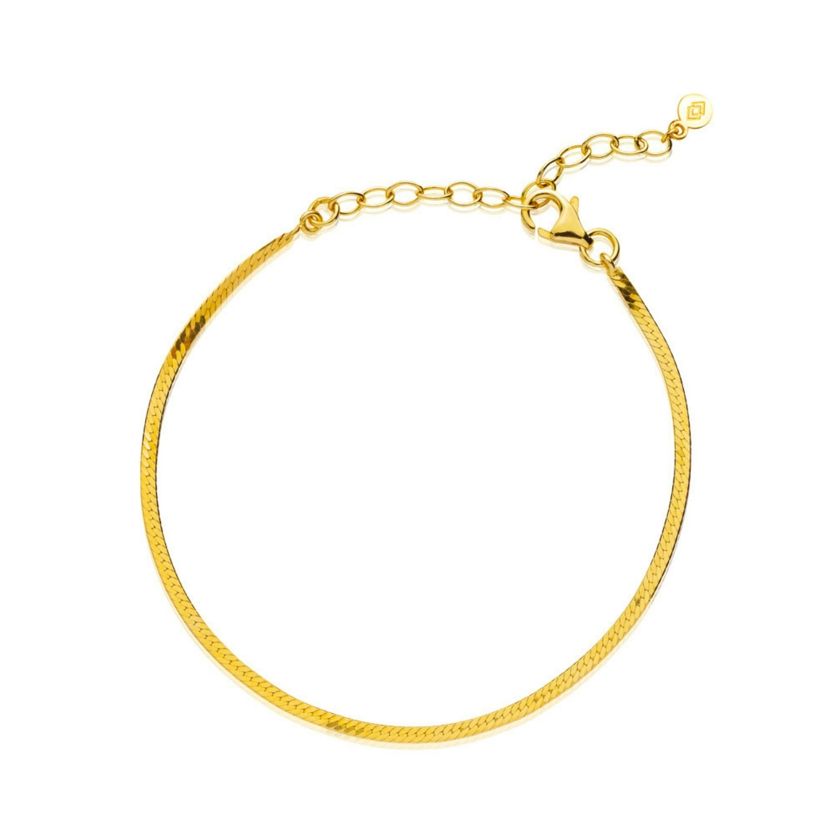 Frida Bracelet van Izabel Camille in Verguld-Zilver Sterling 925