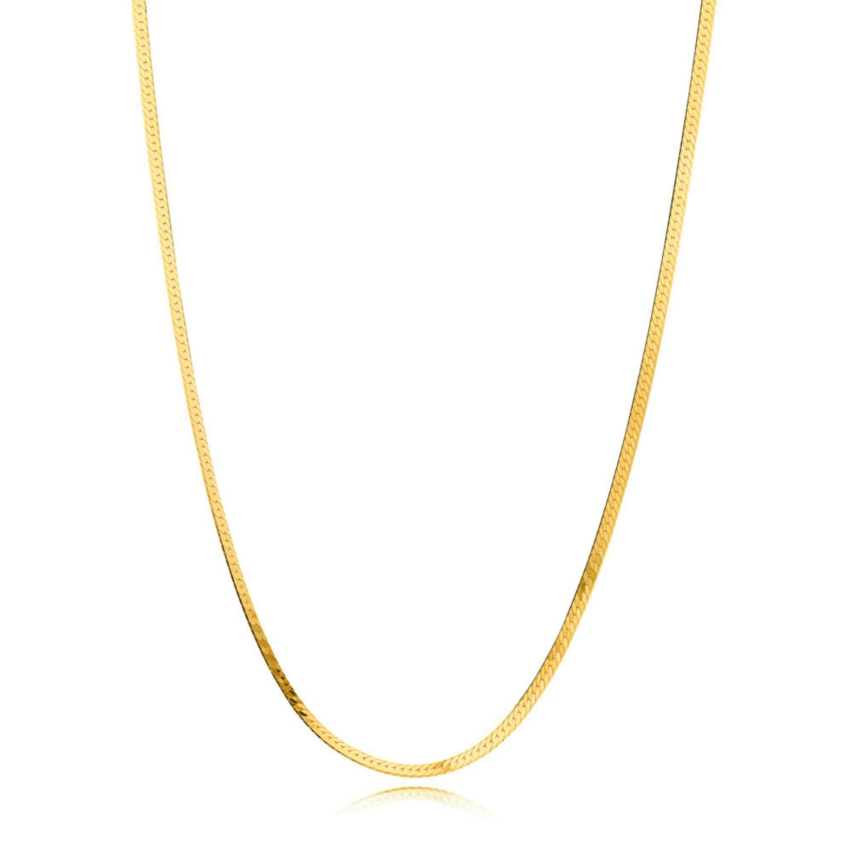 Frida Necklace van Izabel Camille in Verguld-Zilver Sterling 925