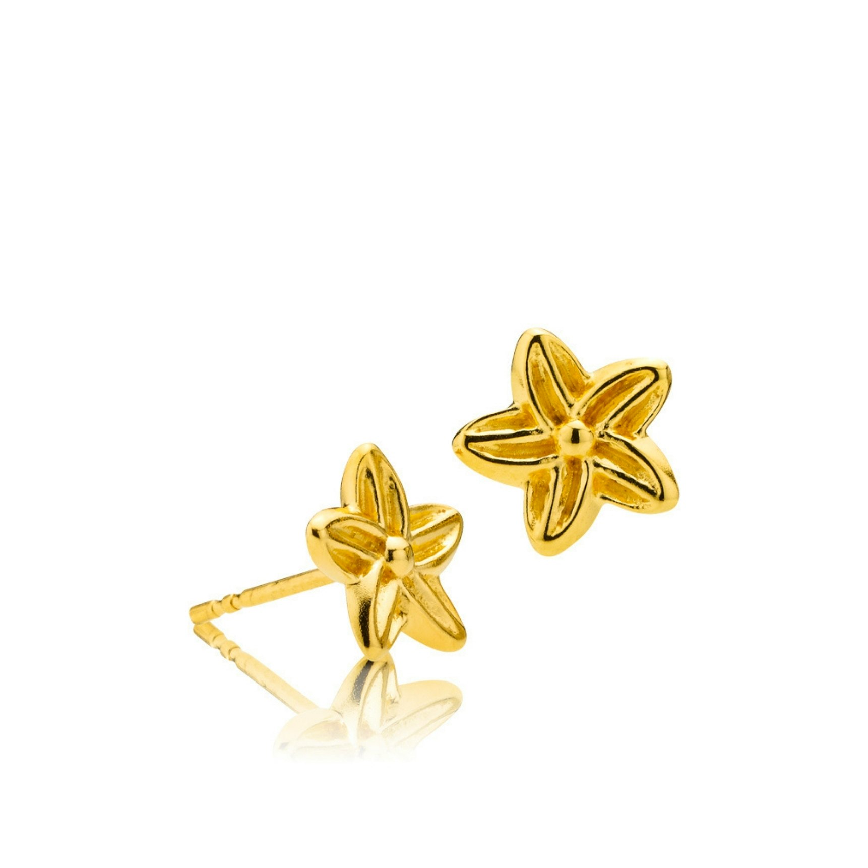 Rosalina Earsticks fra Izabel Camille i Forgylt-Sølv Sterling 925