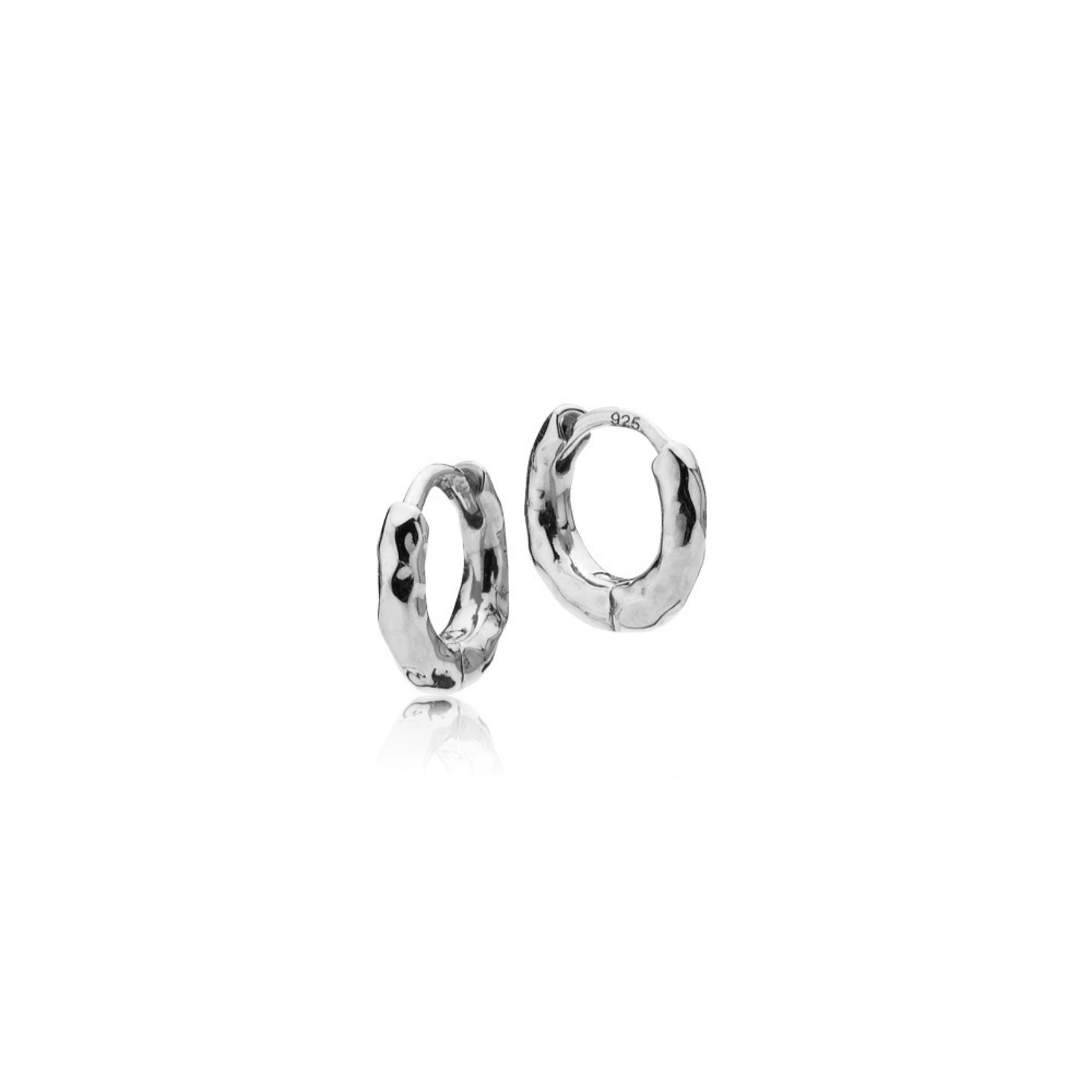 Christina Mini Hoops van Izabel Camille in Zilver Sterling 925