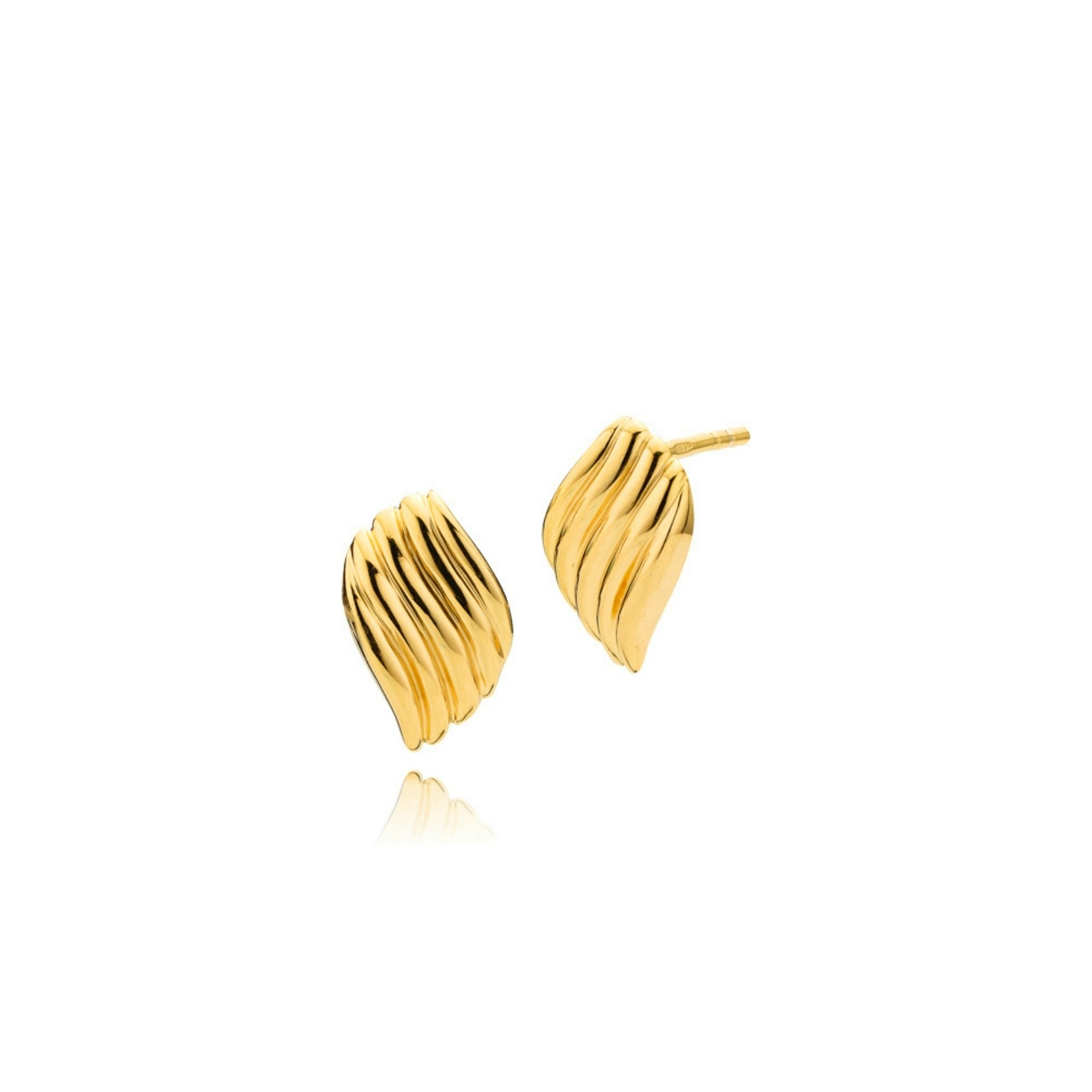 Julia Earsticks van Izabel Camille in Verguld-Zilver Sterling 925