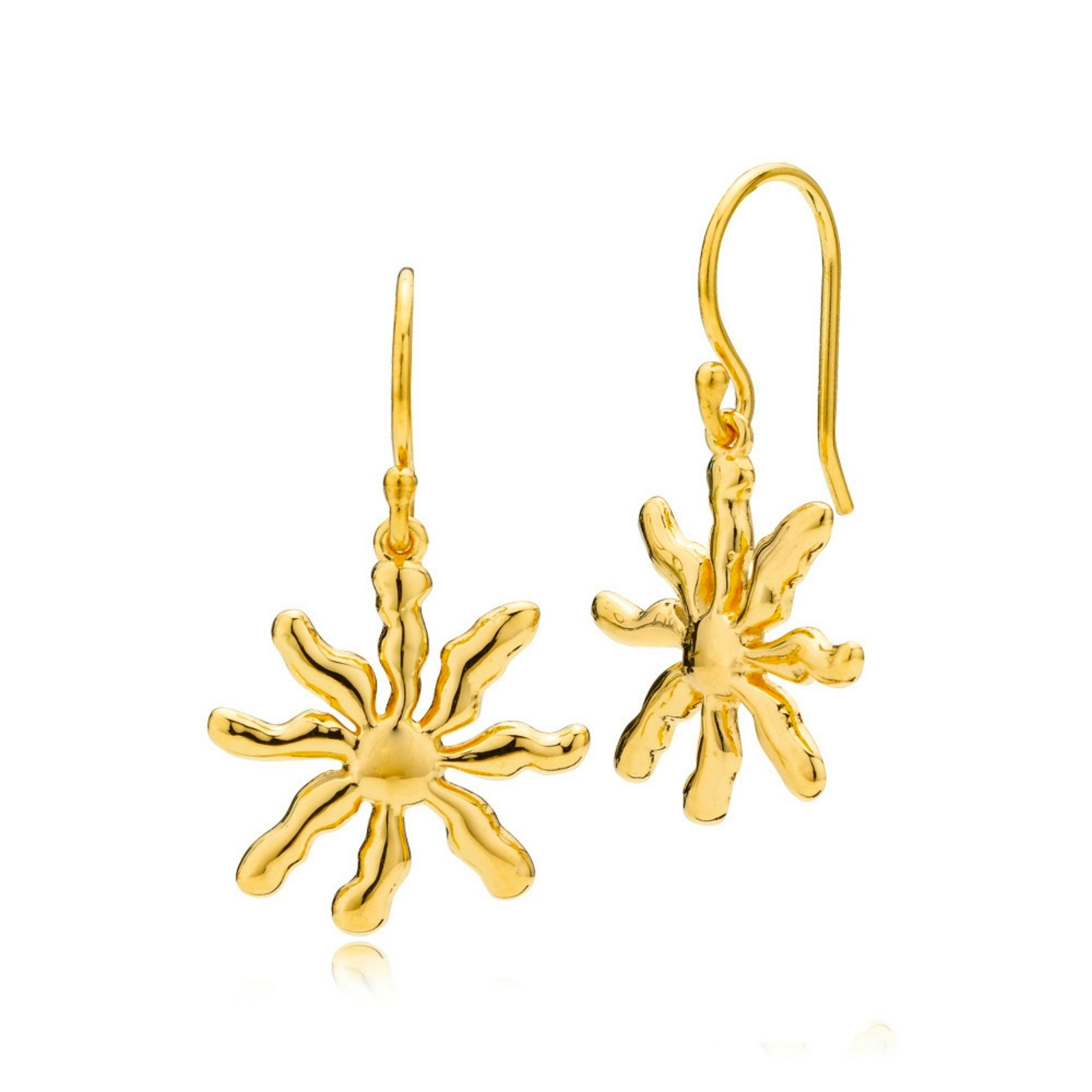 Cornelia Earrings van Izabel Camille in Verguld-Zilver Sterling 925