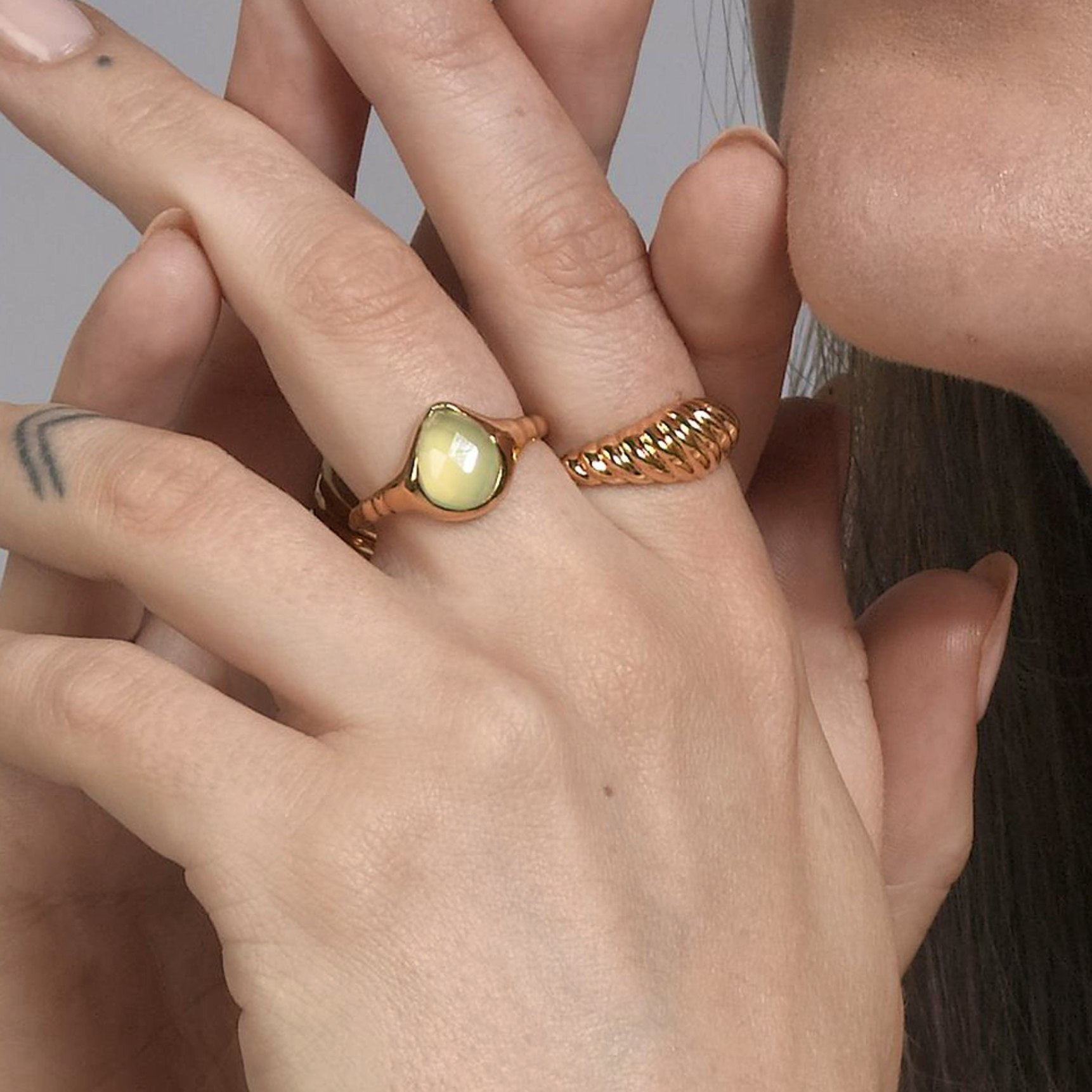Julia Ring van Izabel Camille in Zilver Sterling 925