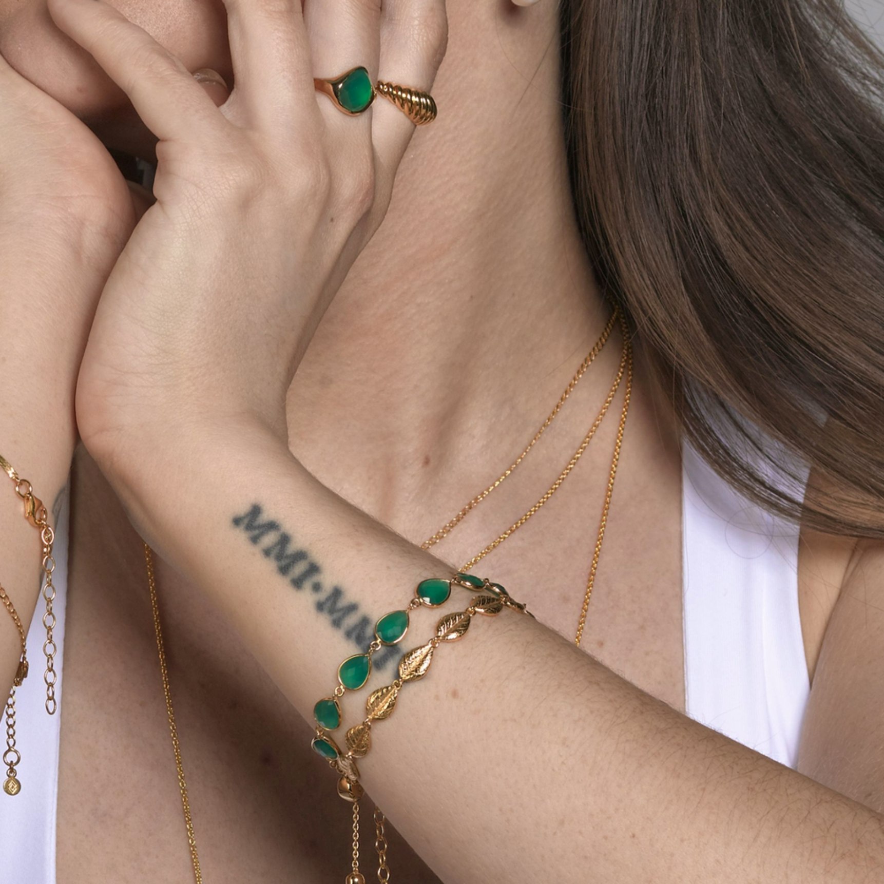 Athena Green Bracelet