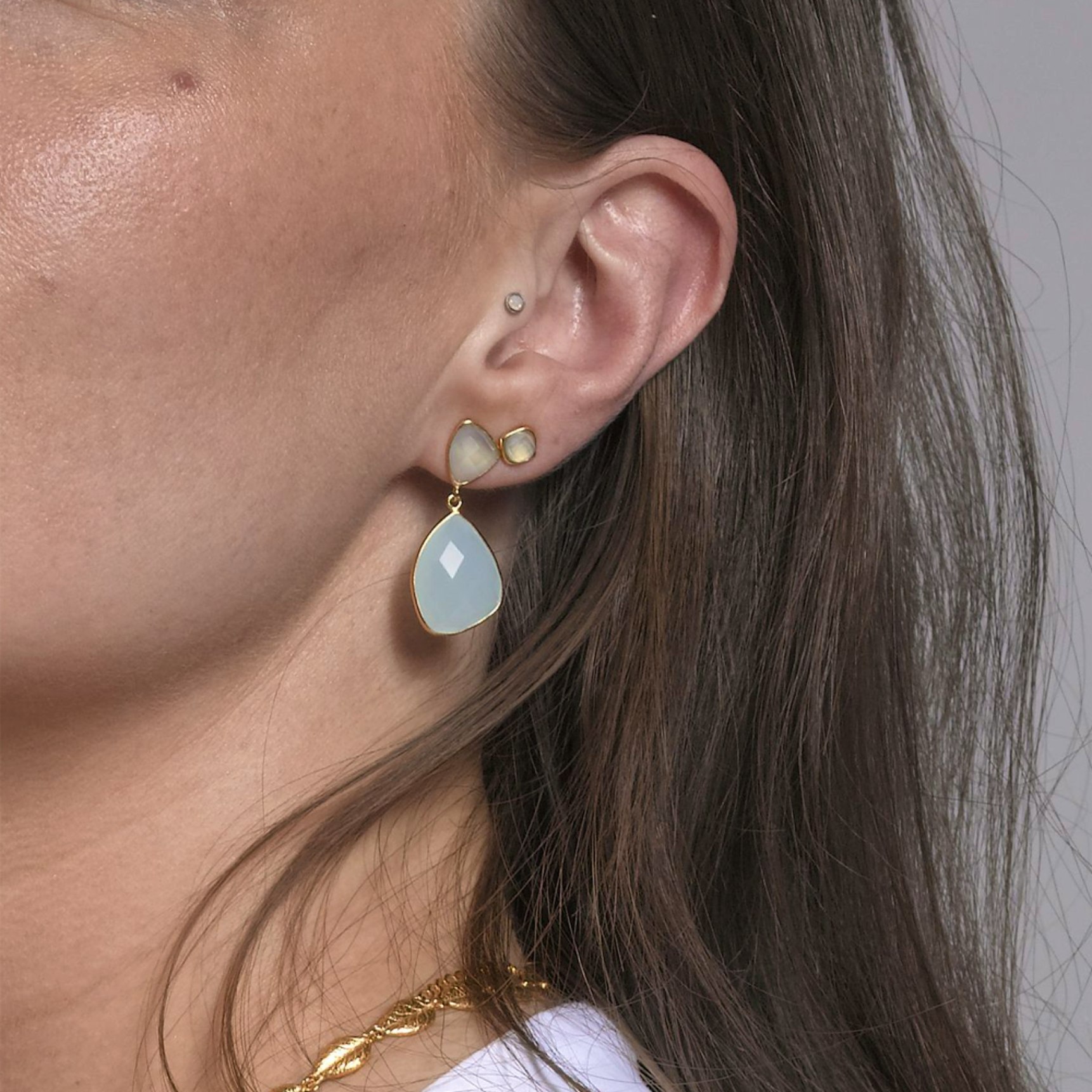 Athena Earrings fra Izabel Camille i Sølv Sterling 925