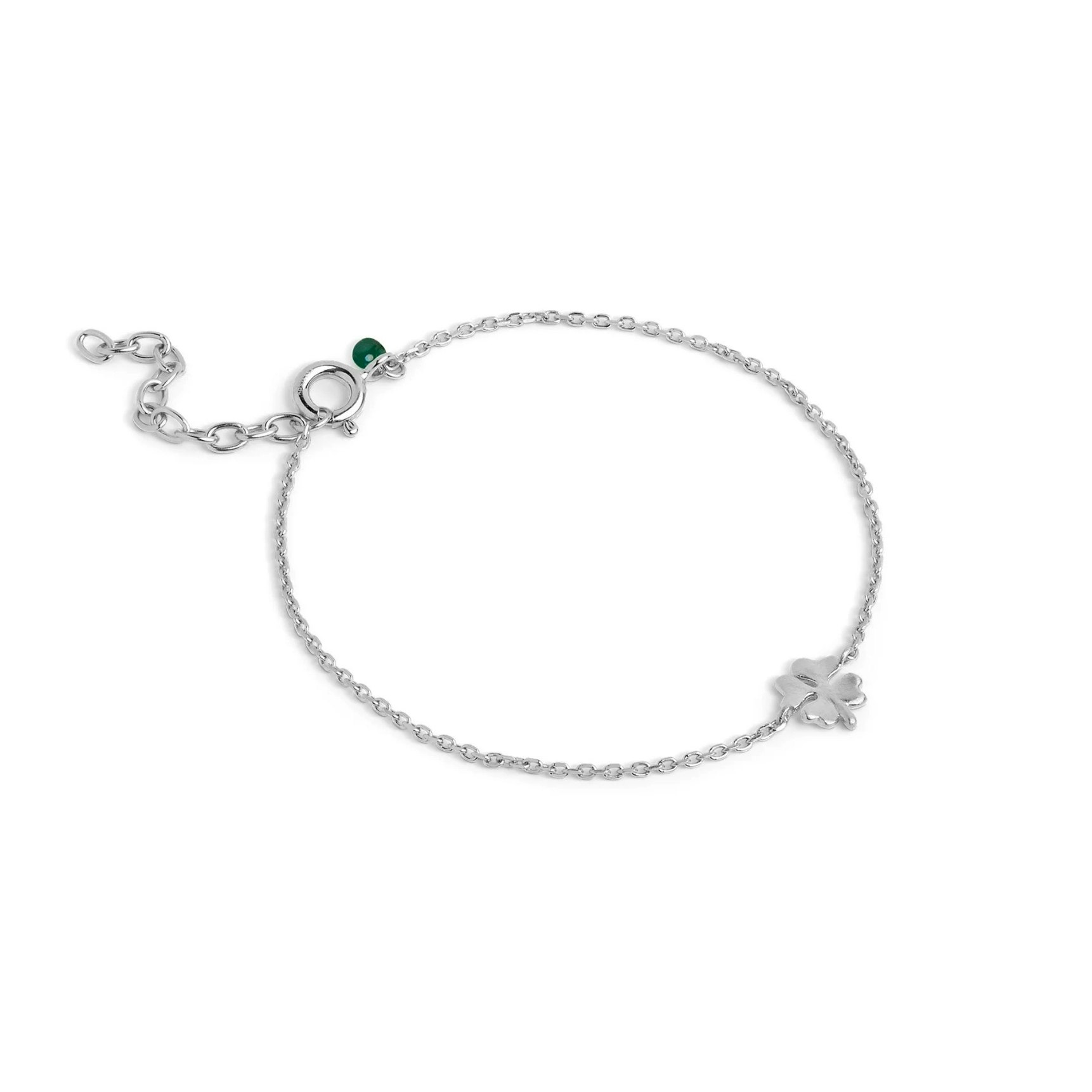 Four-Leaf Clover Bracelet von Enamel Copenhagen in Silber Sterling 925