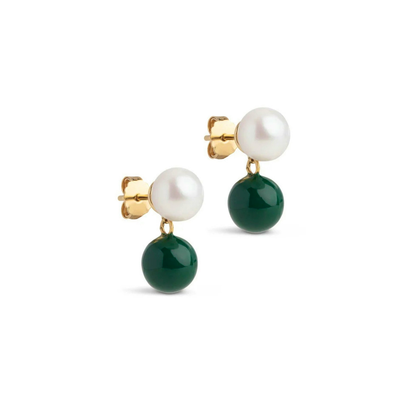 Colomba Earrings från Enamel Copenhagen i Förgyllt-Silver Sterling 925