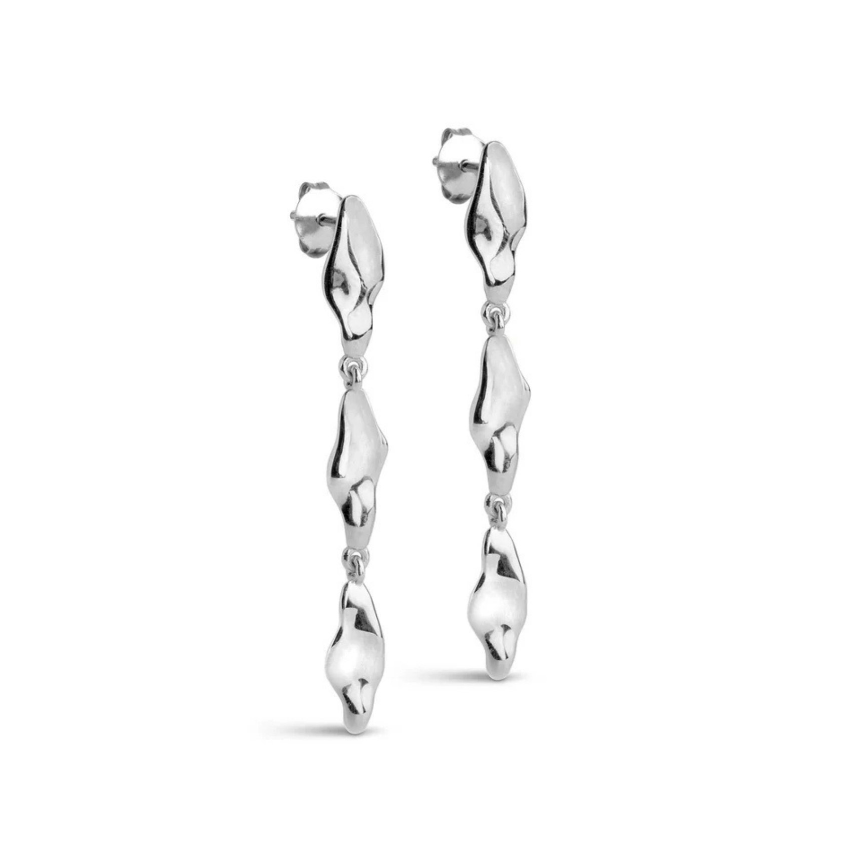 India Medium Earrings de Enamel Copenhagen dans Argent Sterling 925