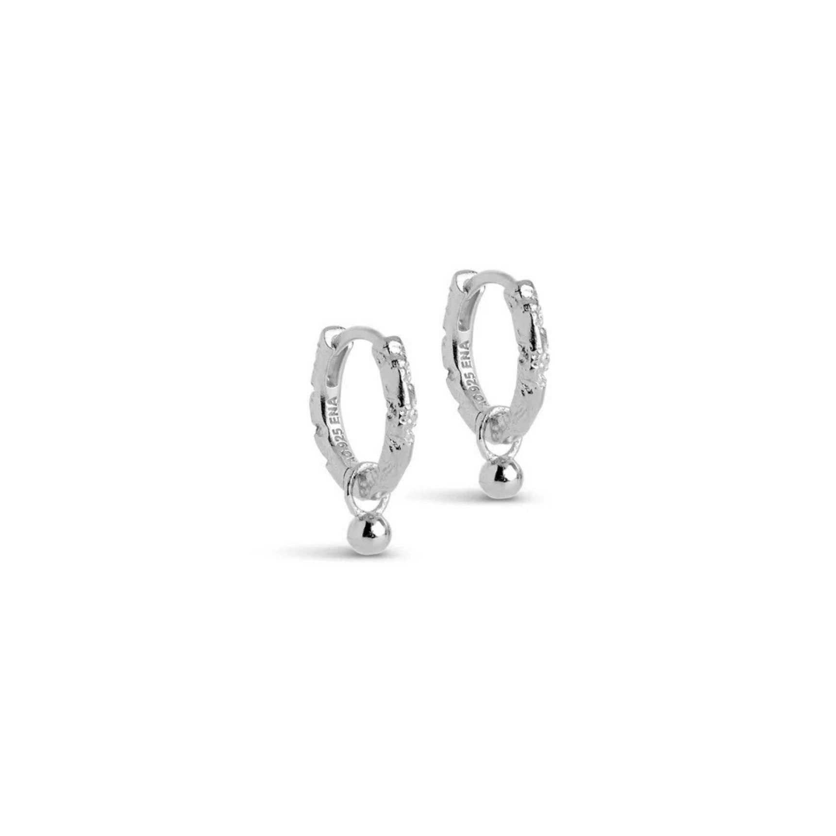 Belle Hoops fra Enamel Copenhagen i Sølv Sterling 925