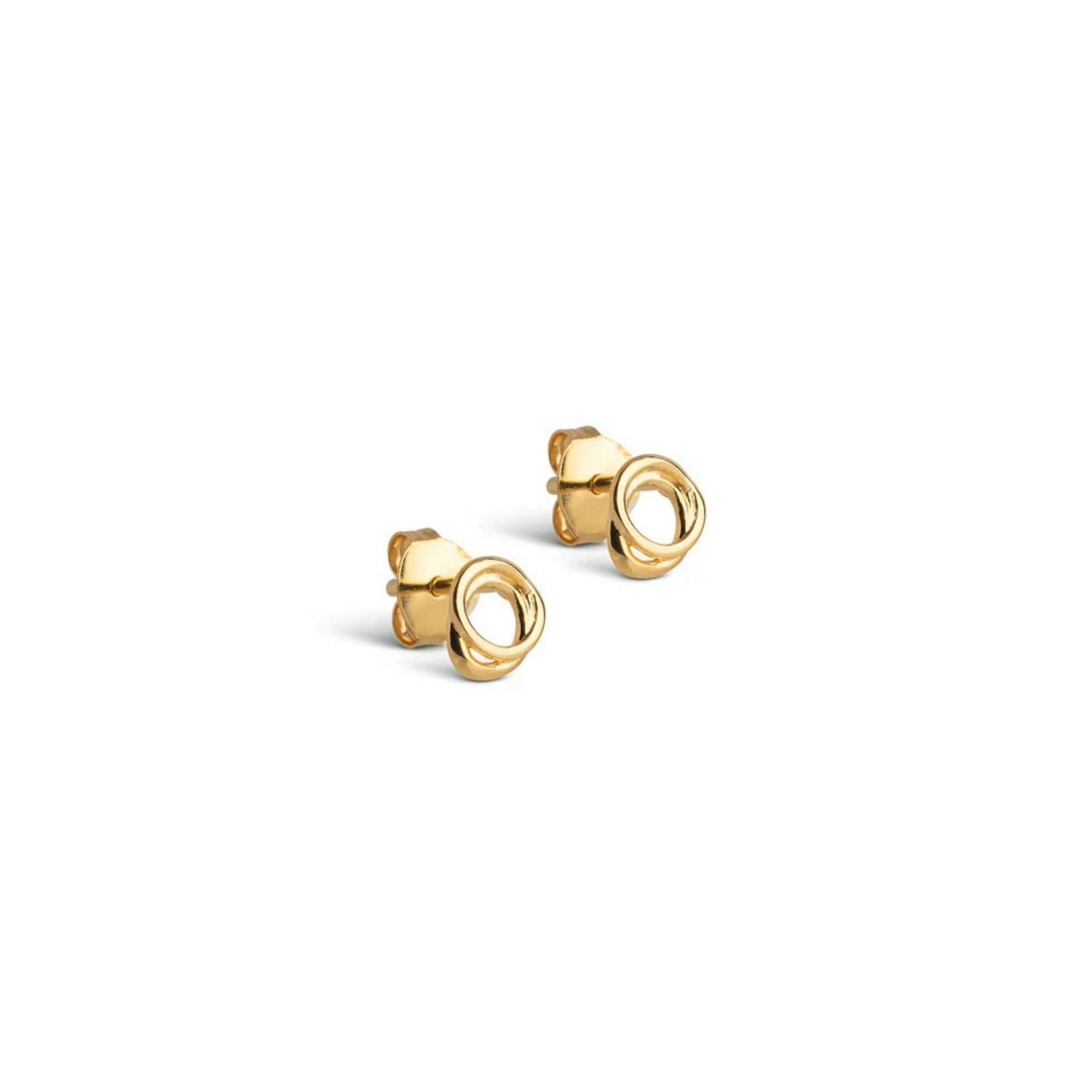 Bellu Mini Earsticks von Enamel Copenhagen in Vergoldet-Silber Sterling 925