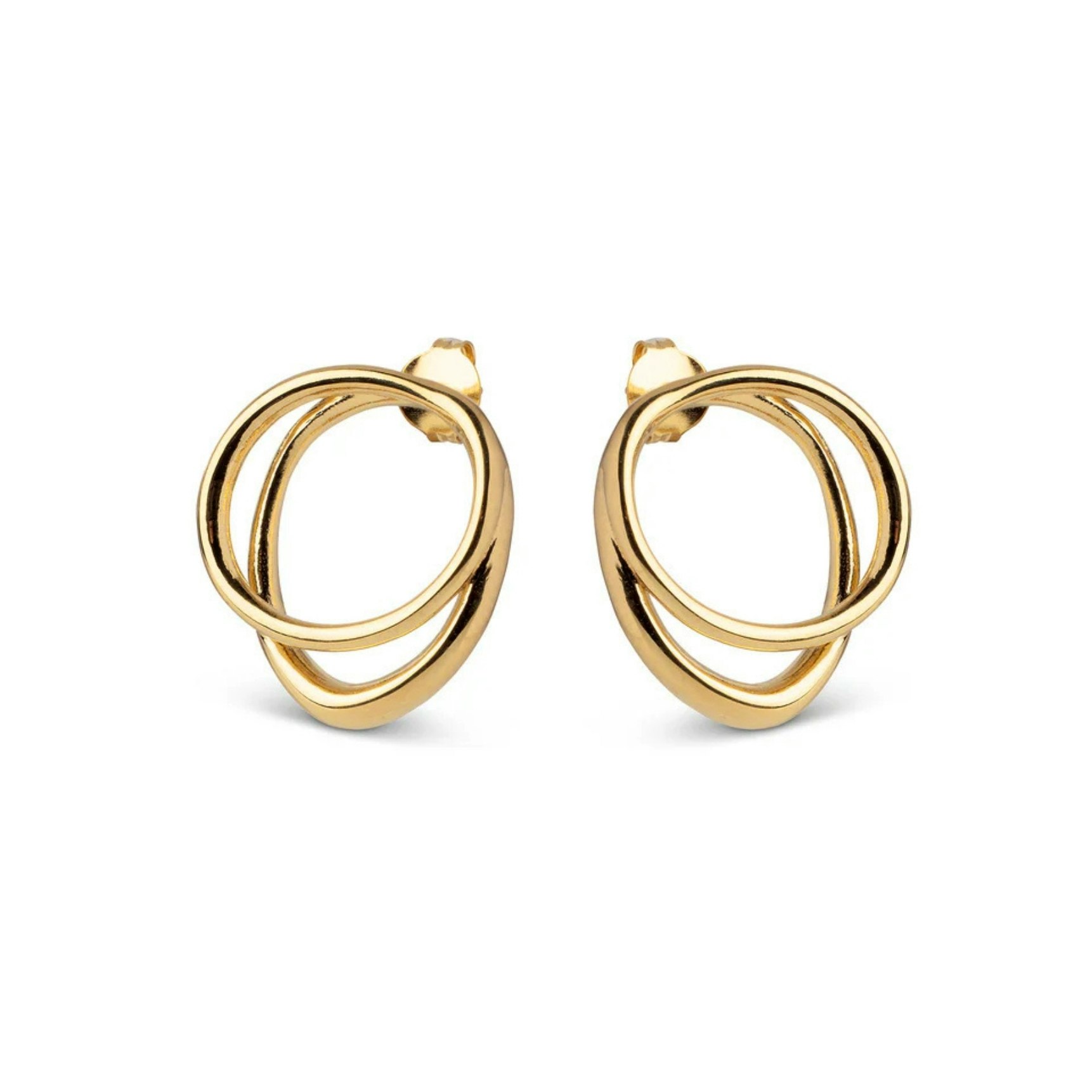 Bellu Earrings från Enamel Copenhagen i Förgyllt-Silver Sterling 925