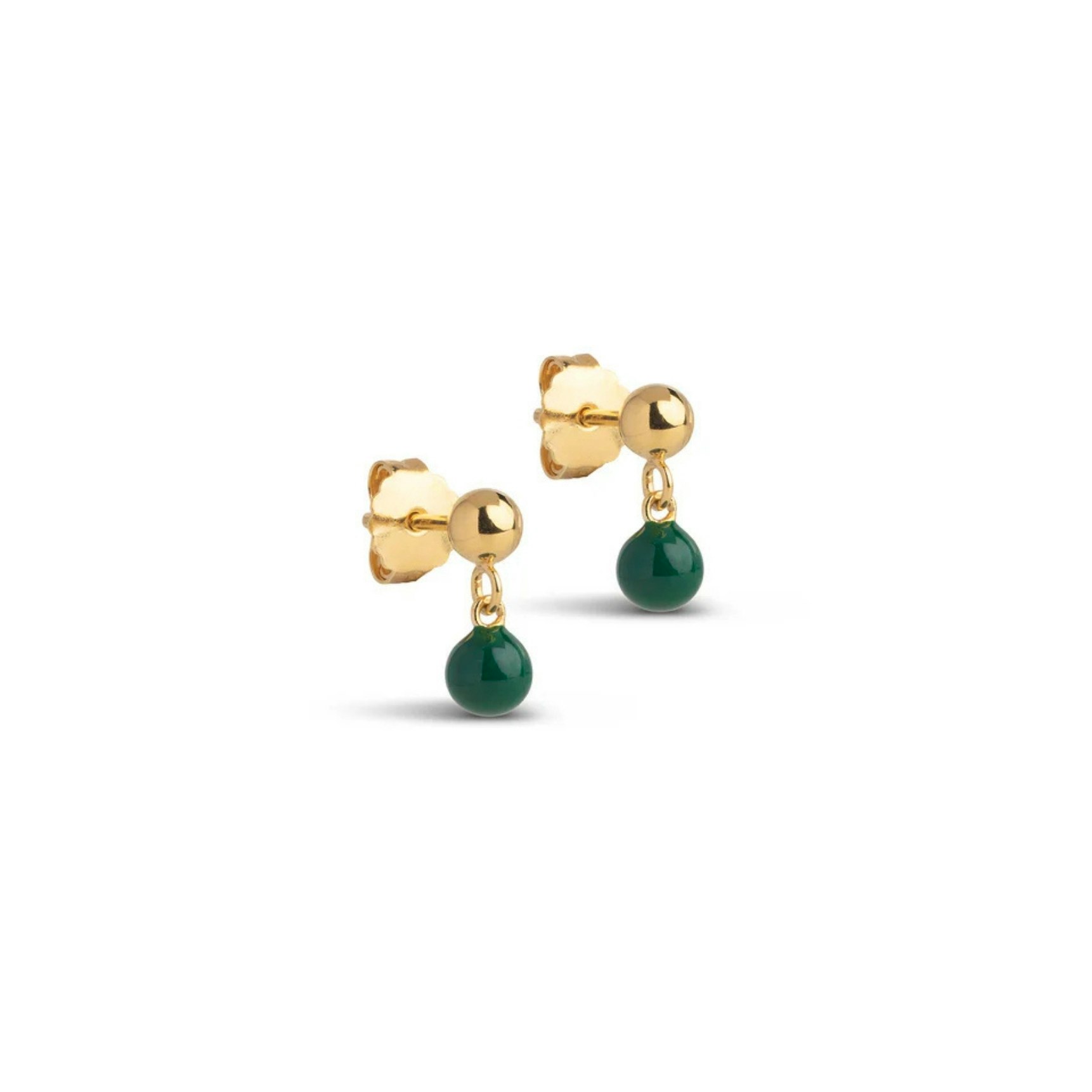 Mina Earsticks von Enamel Copenhagen in Vergoldet-Silber Sterling 925